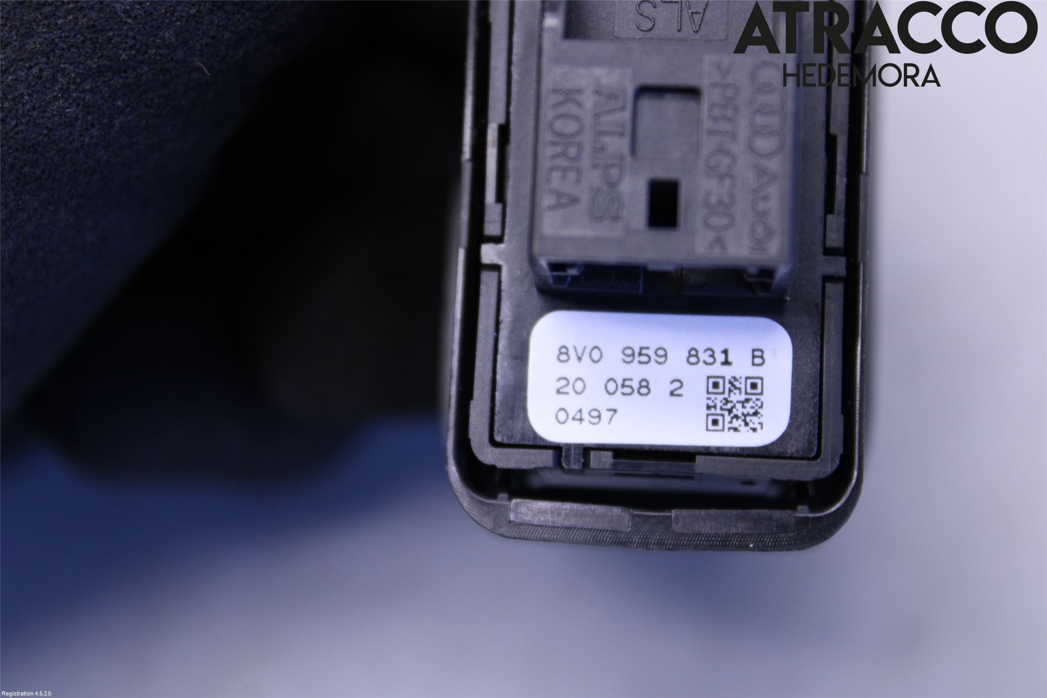 Audi Q2/SQ2 17- Strömställare Baklucka