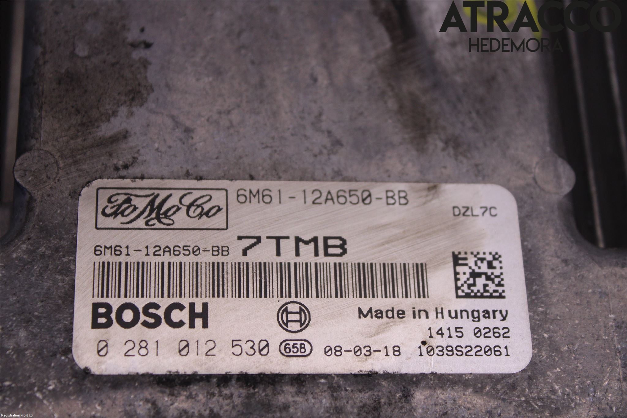 Mazda 3 I 07-08 Styrenhet Inspump Diesel