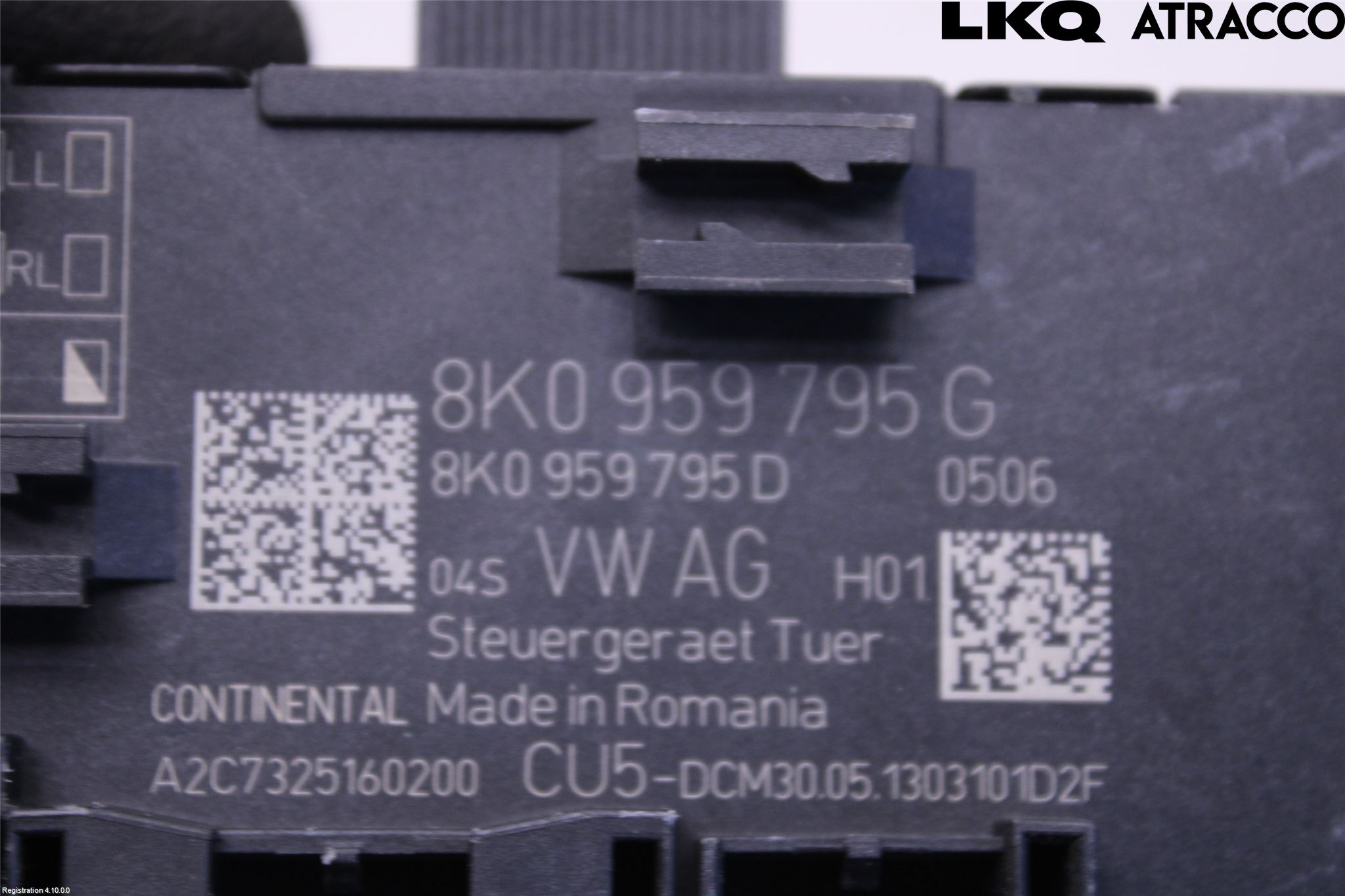 Audi A4 12-15 Styrenhet Dörr