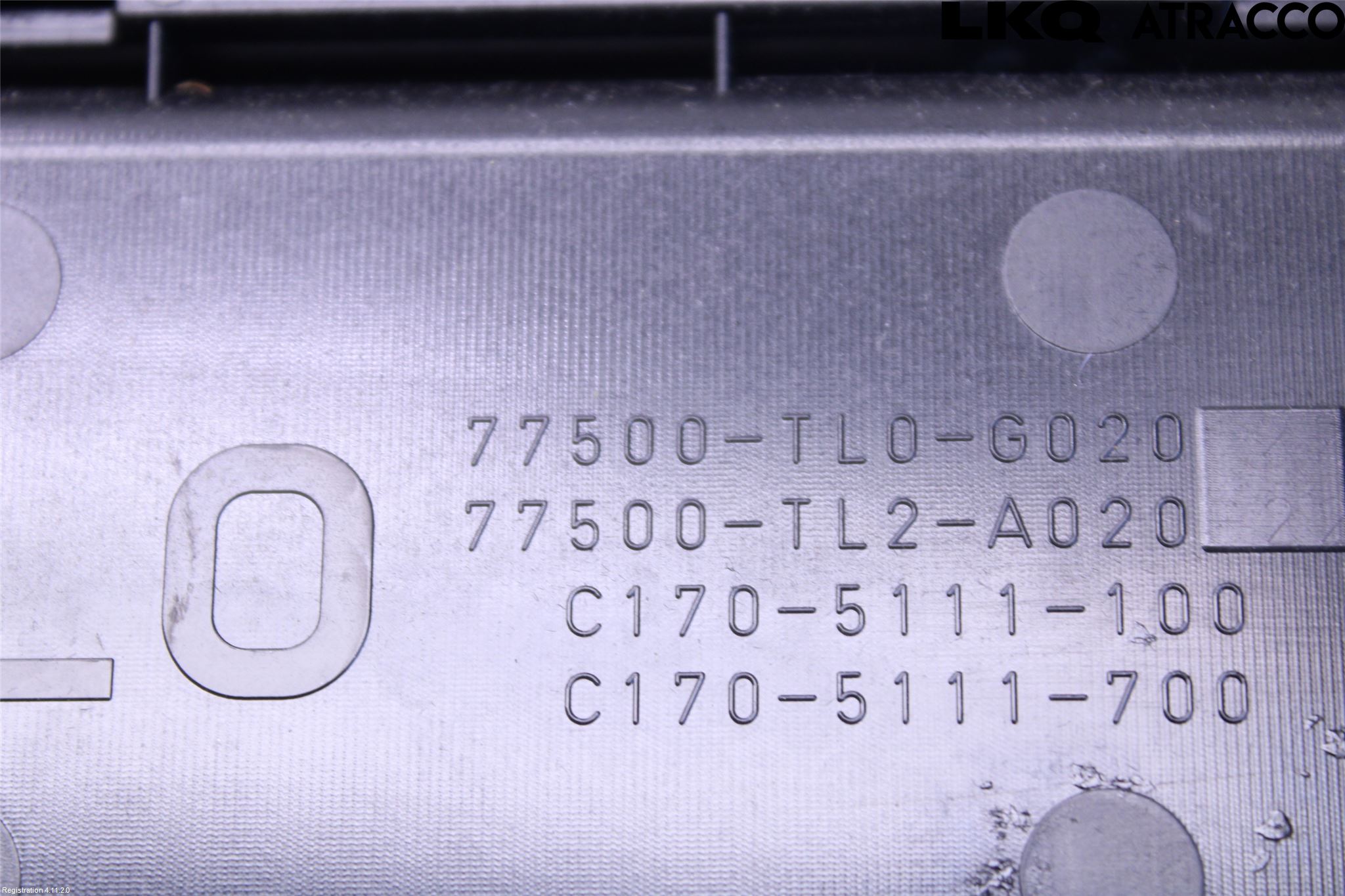 Honda ACCORD    08- Handskfack