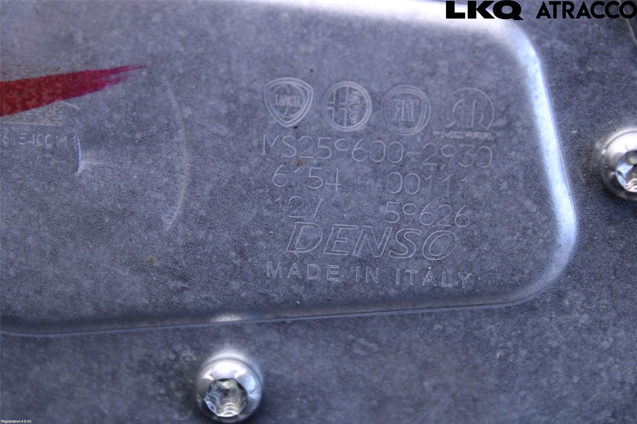 Fiat 500X 15- Torkarmotor Baklucka