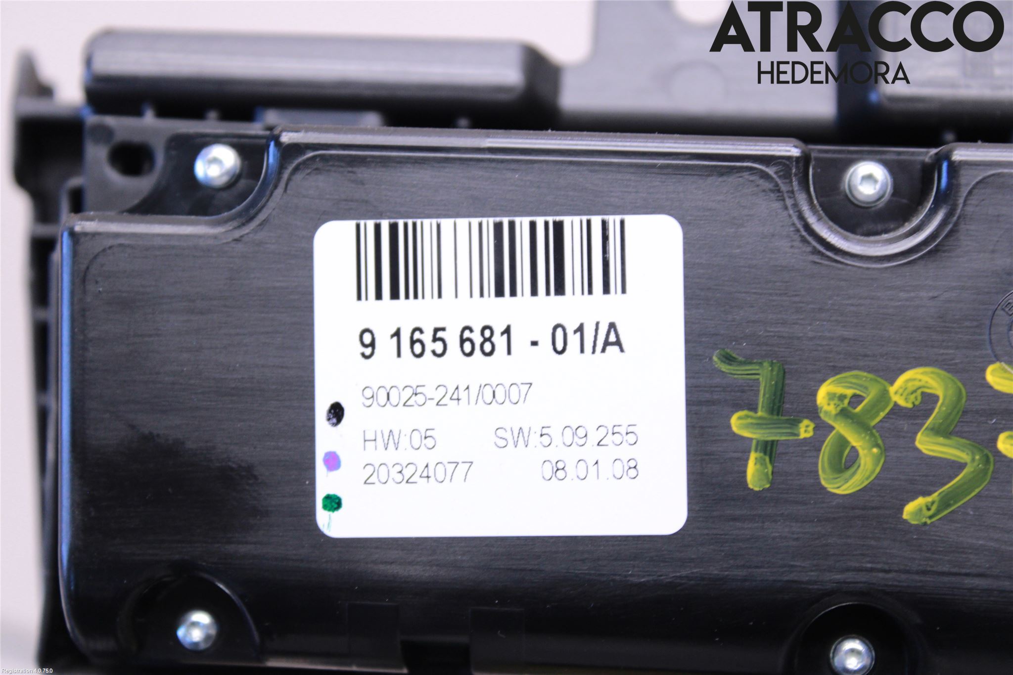 BMW X5 E70 07-13 Ac Styrenhet Ac Manöveren