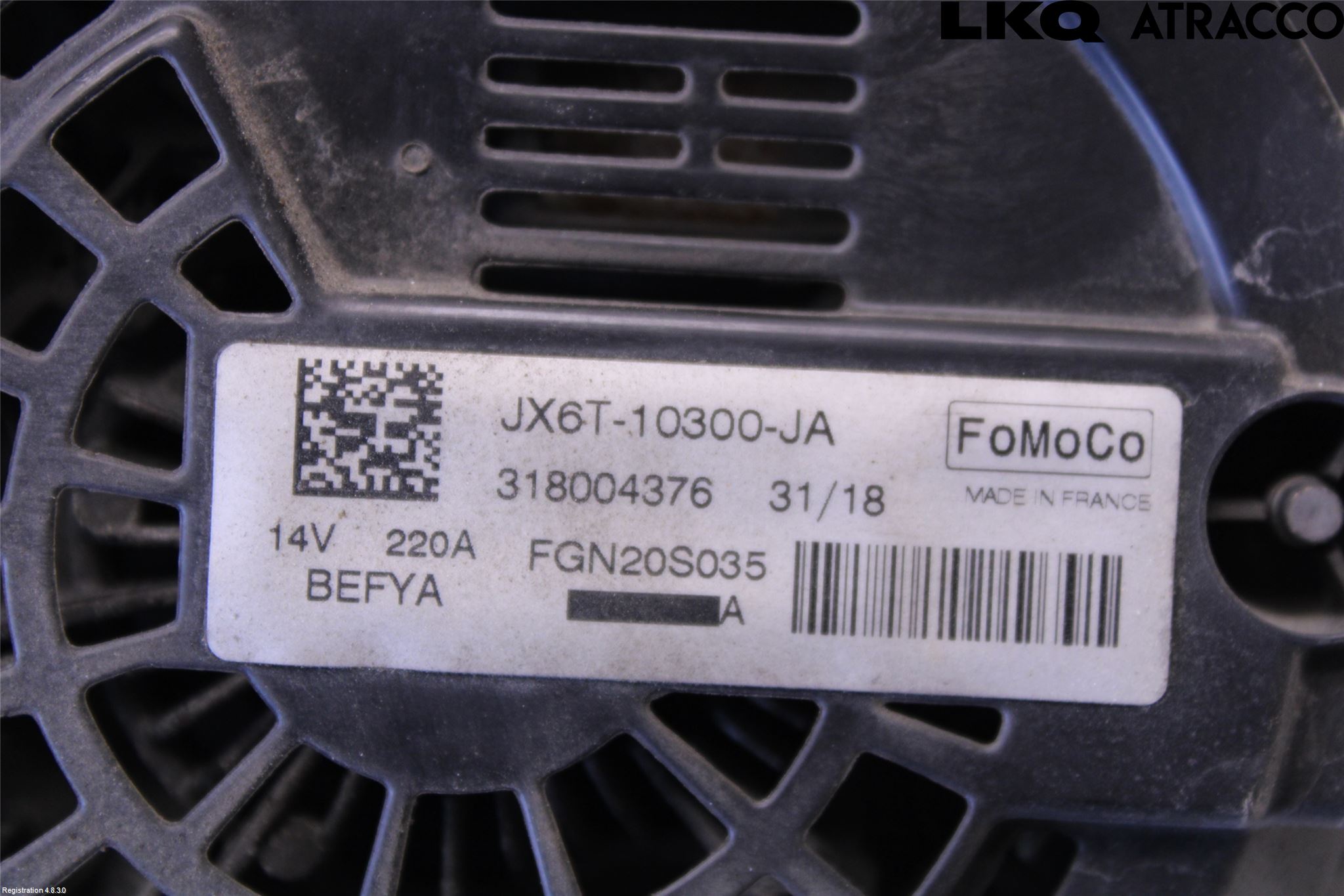 Ford TRANSIT/TOURNEO CONNECT 13-22 Generator