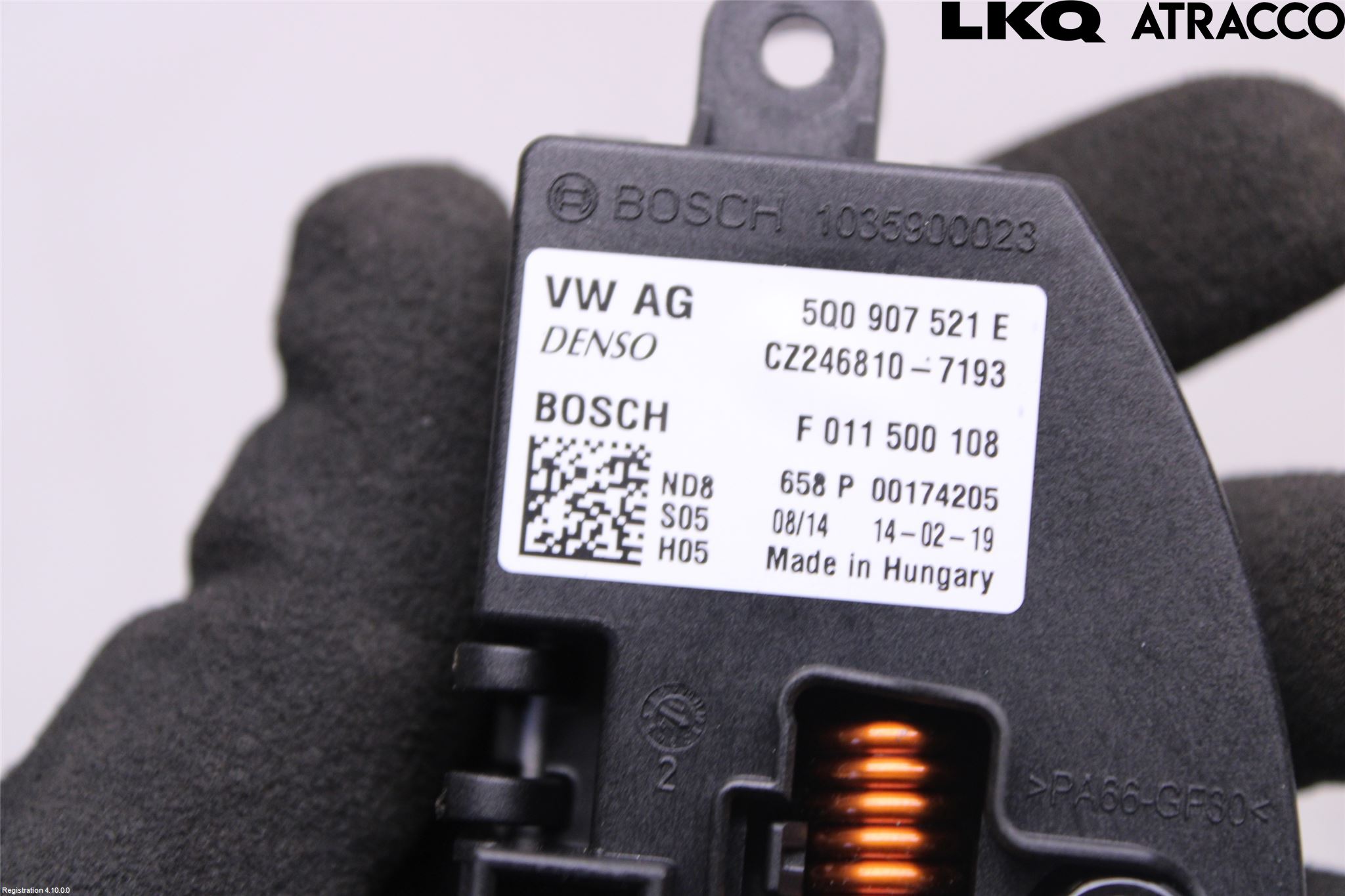 Volkswagen VW GOLF / E-GOLF VII 13-20 Värmefläktsmotstånd