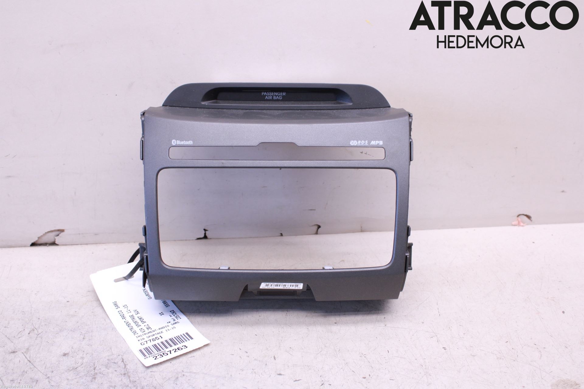 Kia SPORTAGE (SL) 11-15 Instrument-Radio Sarg