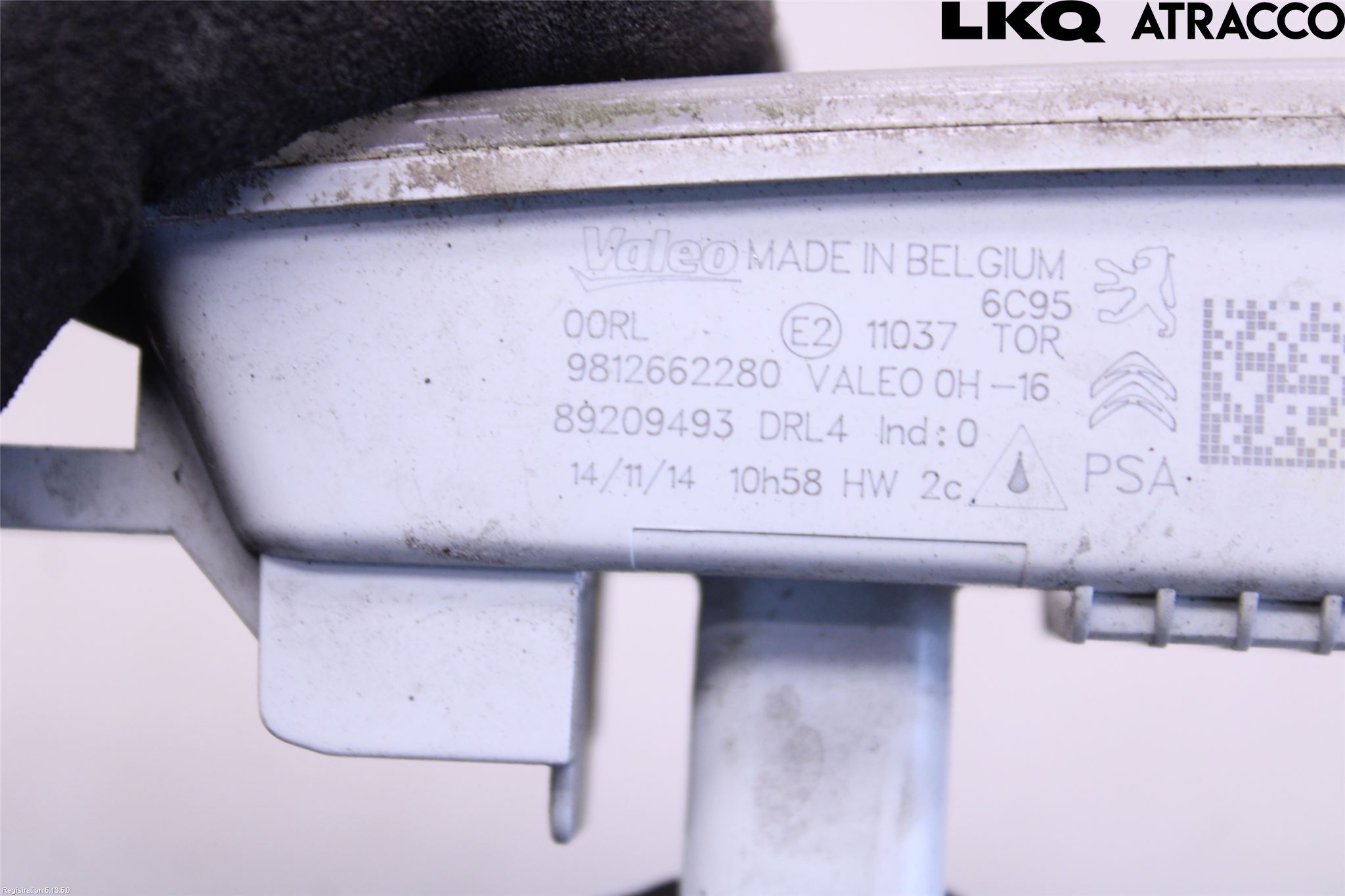 Citroen C3 10-17 Positionsljus Fram Vä