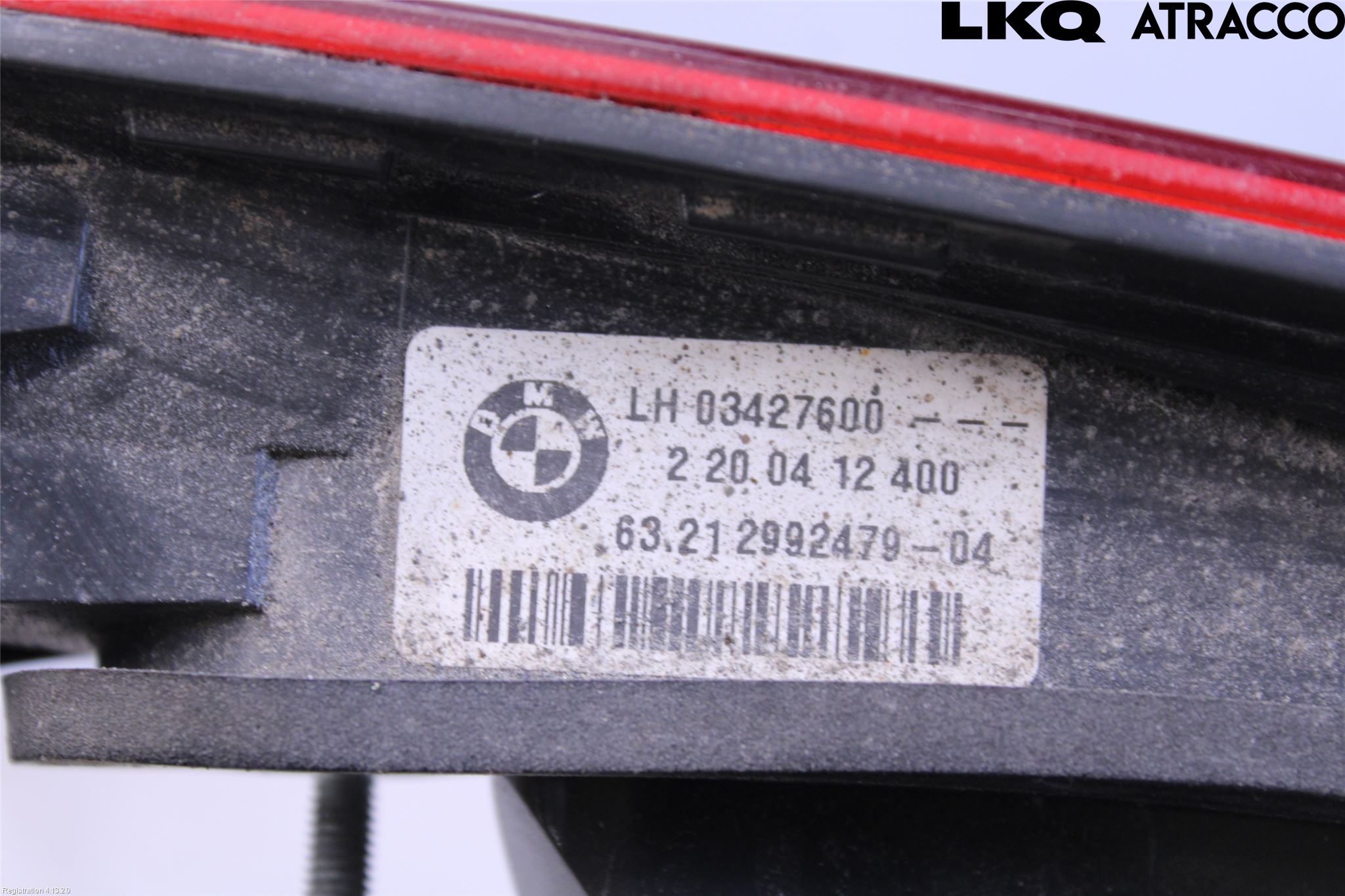 BMW X1 E84 10-15 Bakljus Lucka Vä