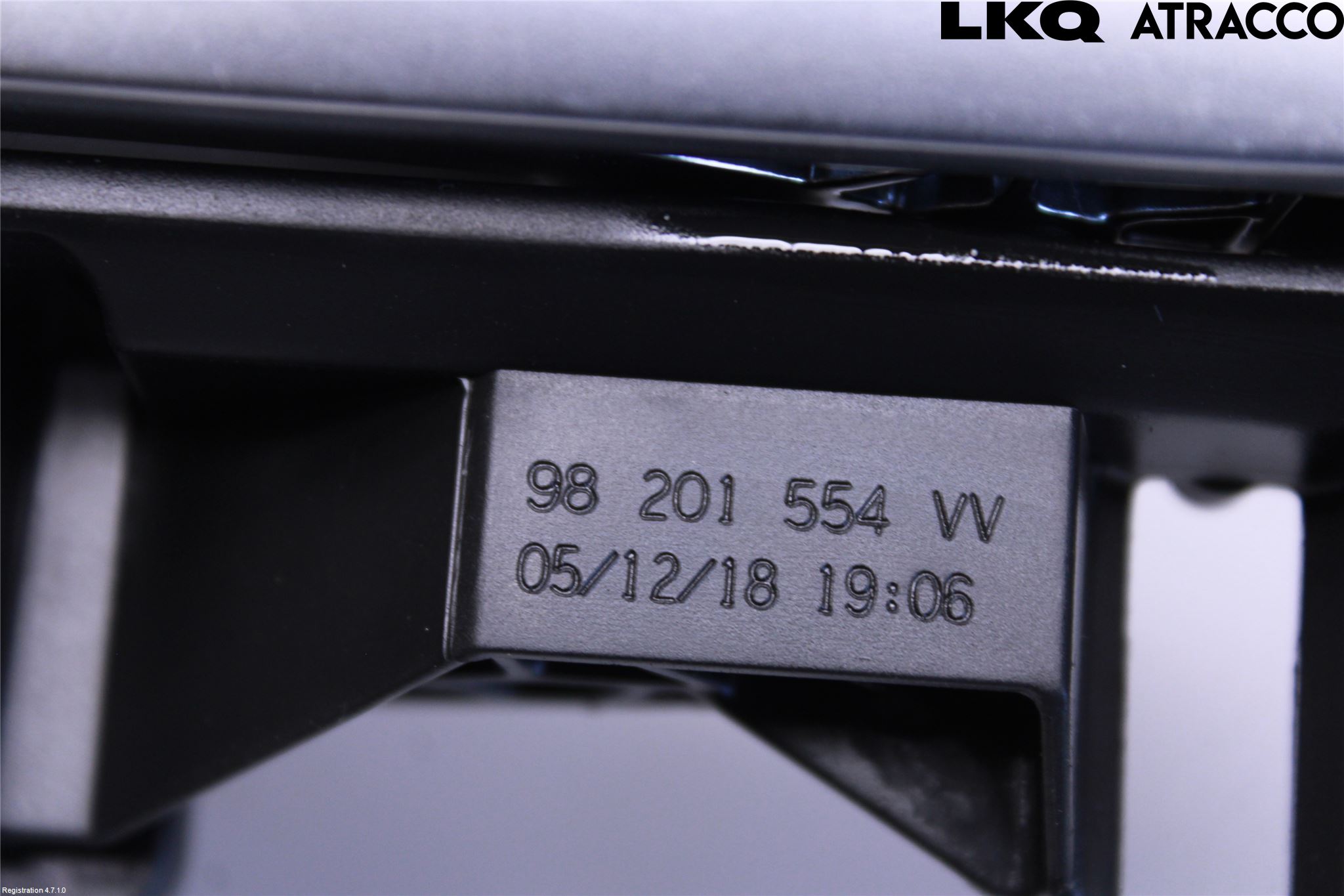Citroen DS 7 CROSSBACK 19-23 Dörrhandtag Inre Hö