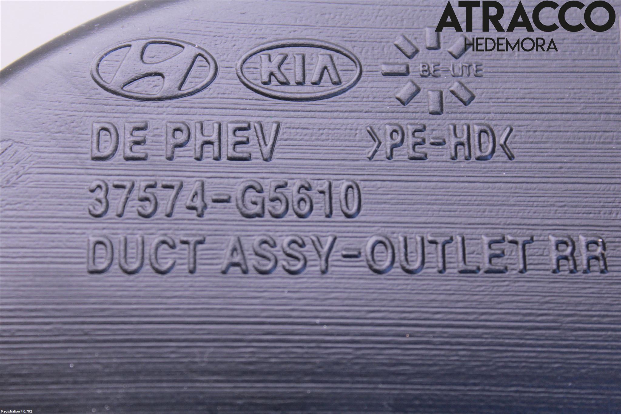 Hyundai IONIQ AE 17-22 Defrosterkanal-Munstycke