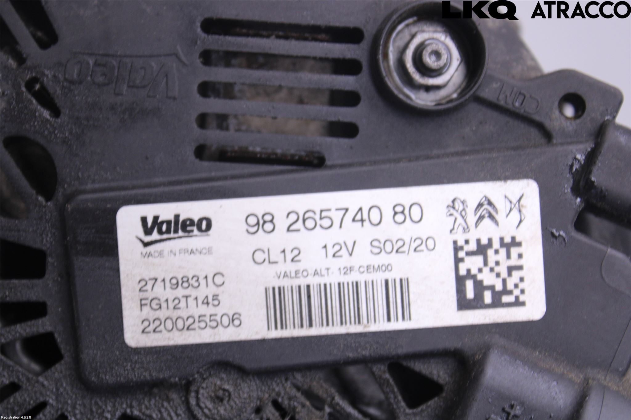 Citroen COTROEN C3 17-24 Generator