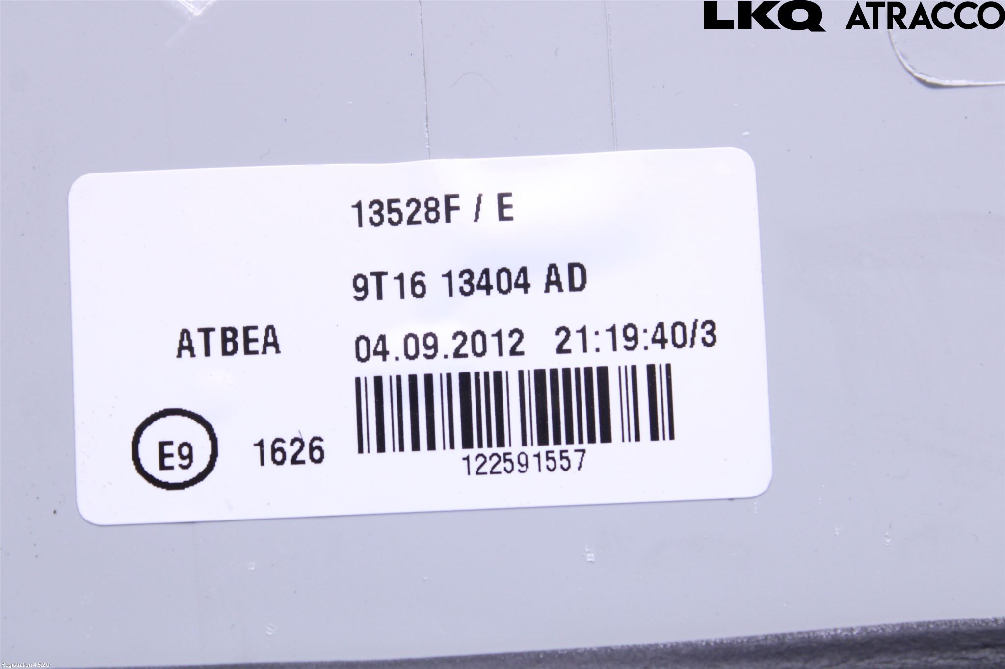 Ford TRANSIT CONNECT 09-13 Bakljus Höger