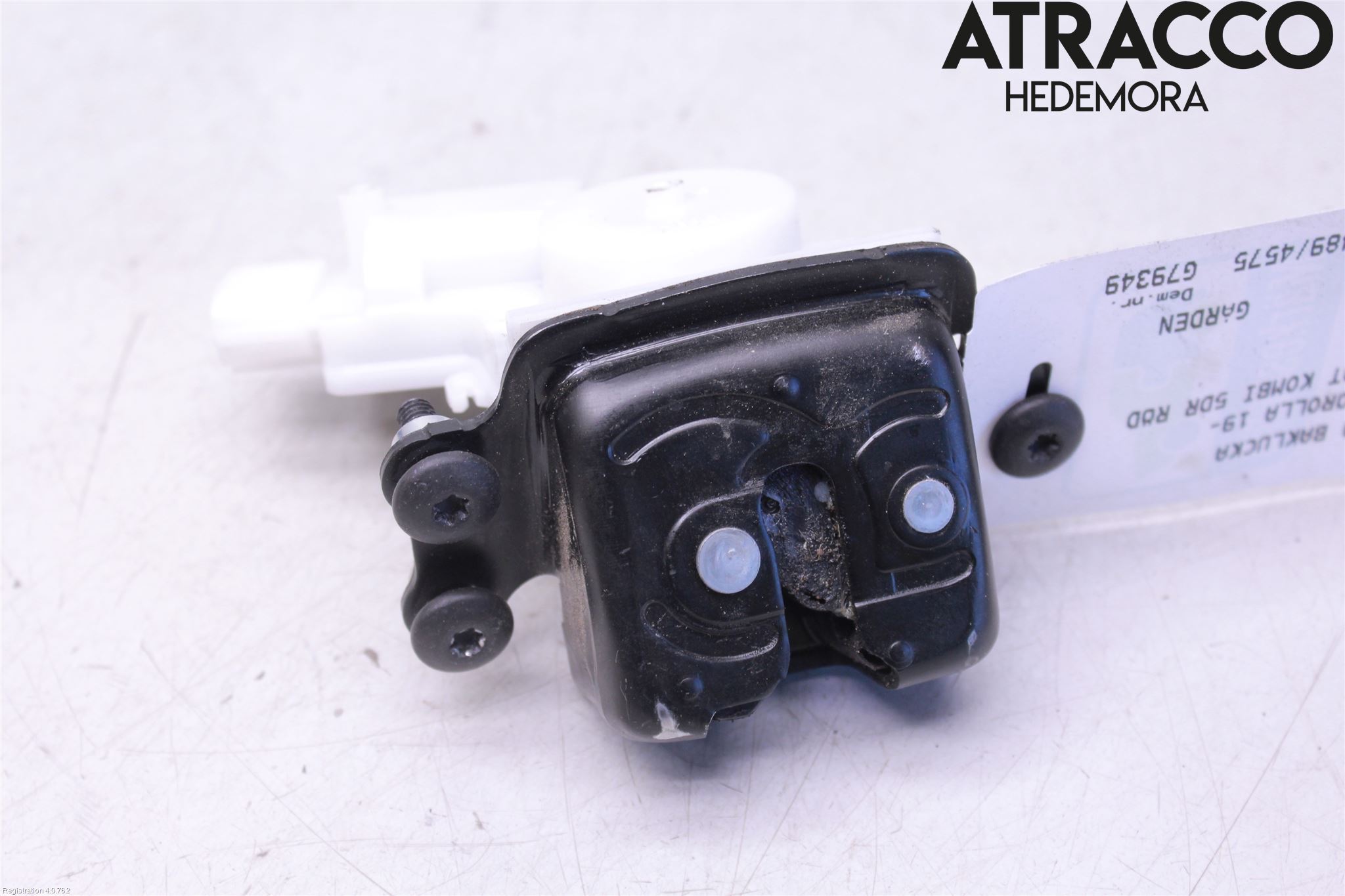 Toyota COROLLA 19- Låskista Baklucka