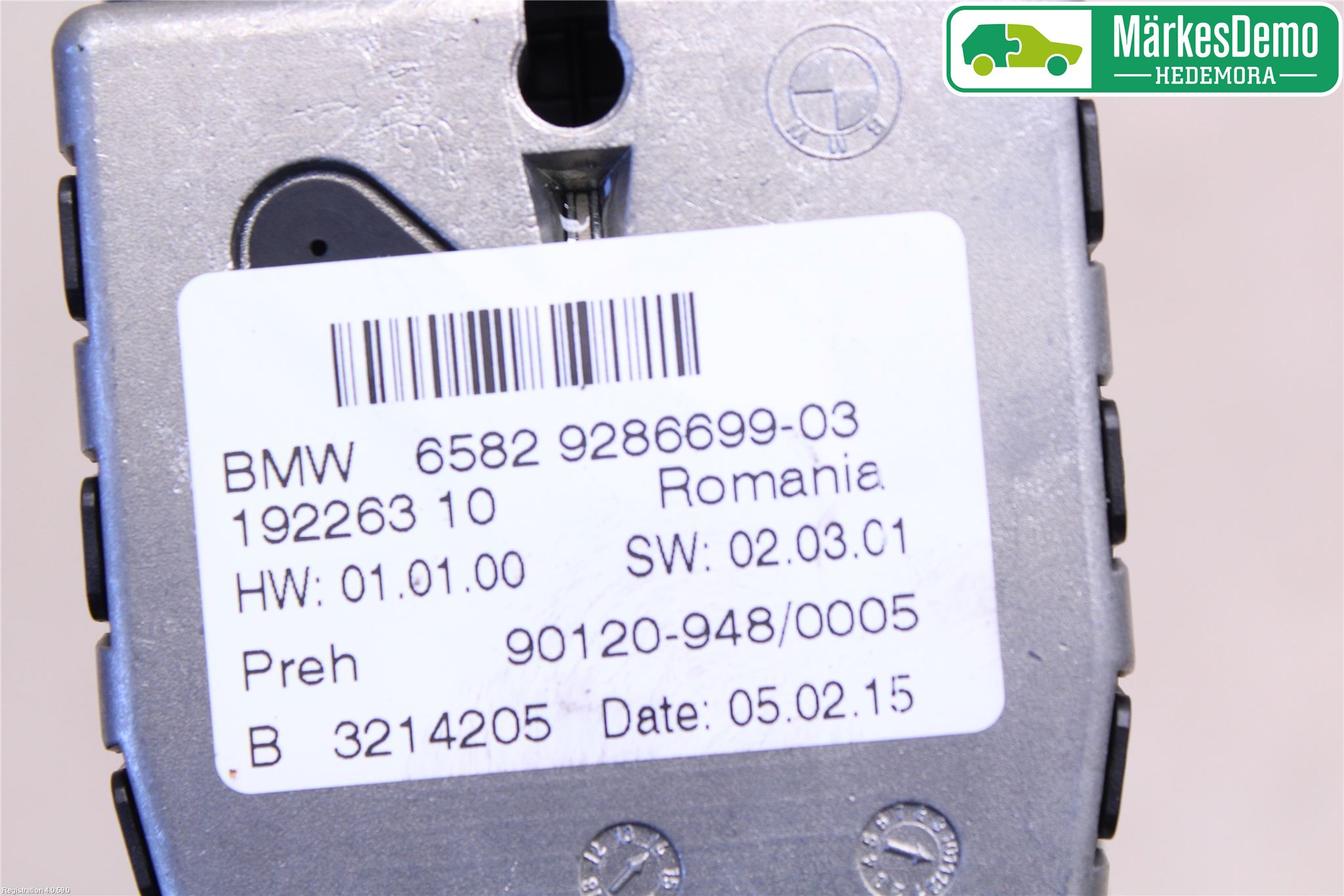 BMW 5 F10/F11/F18 09-17 Strömställare Multifunktion
