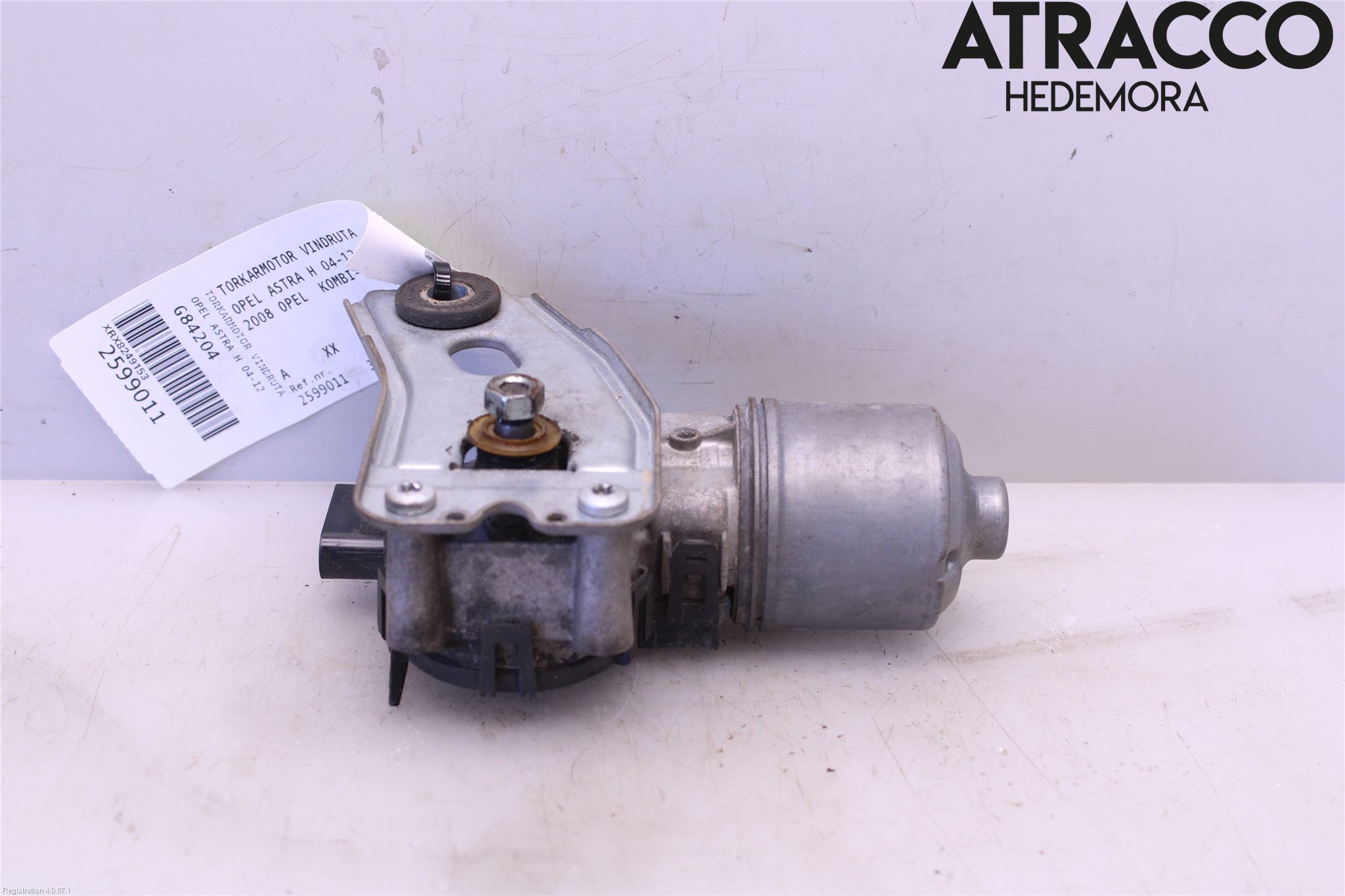 Opel ASTRA H 04-12 Torkarmotor Vindruta