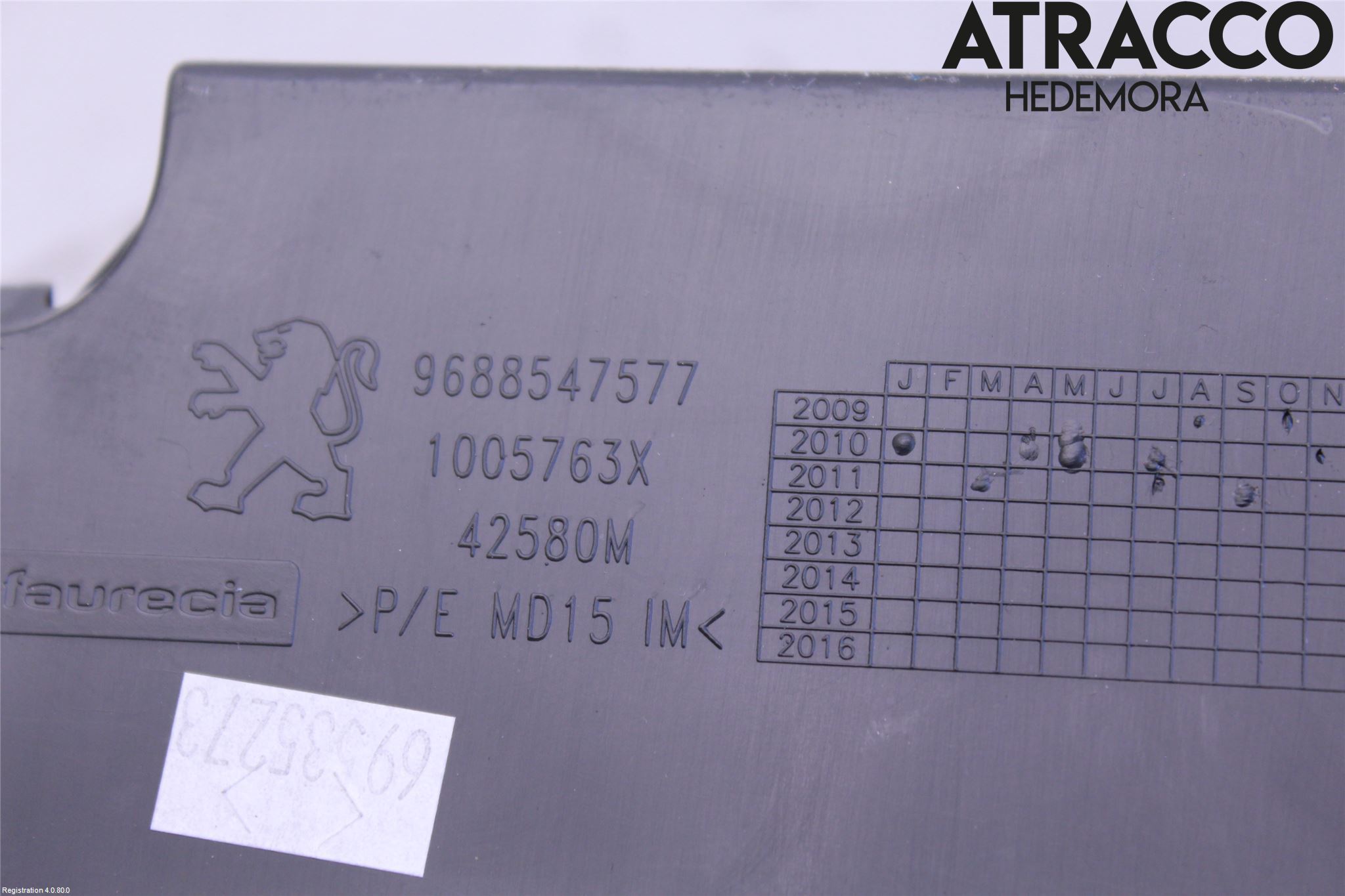Peugeot 508 11-18 Instrumentkonsoll Mitt