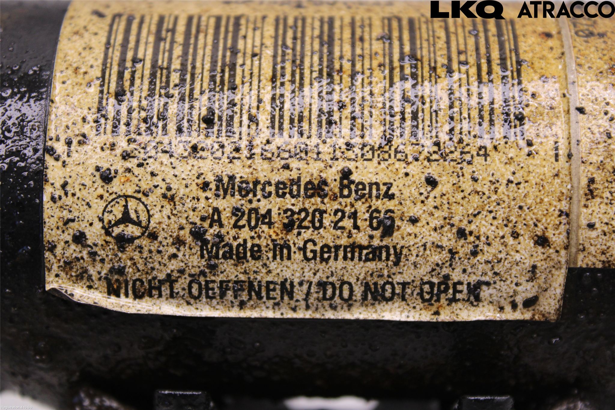 Mercedes-Benz MB C-KLASS (W204) 07-15 Fjäderben Fram Vänster