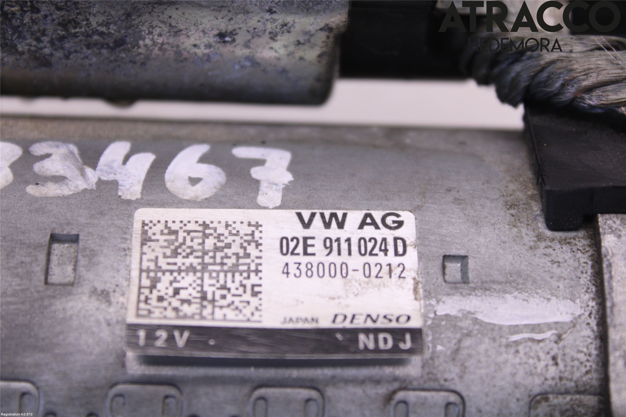 Volkswagen VW CADDY 16-20 Startmotor