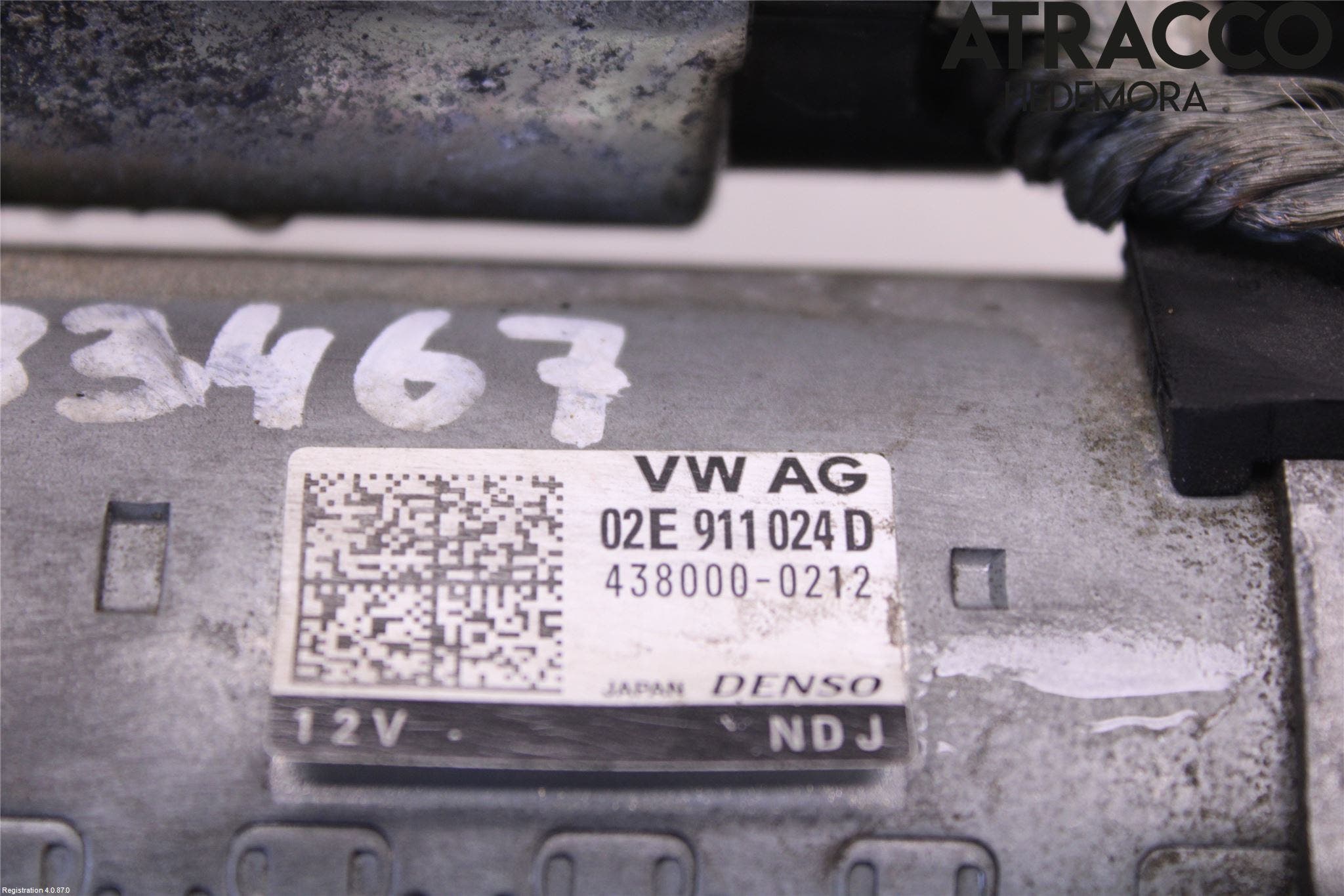 Volkswagen VW CADDY 16-20 Startmotor