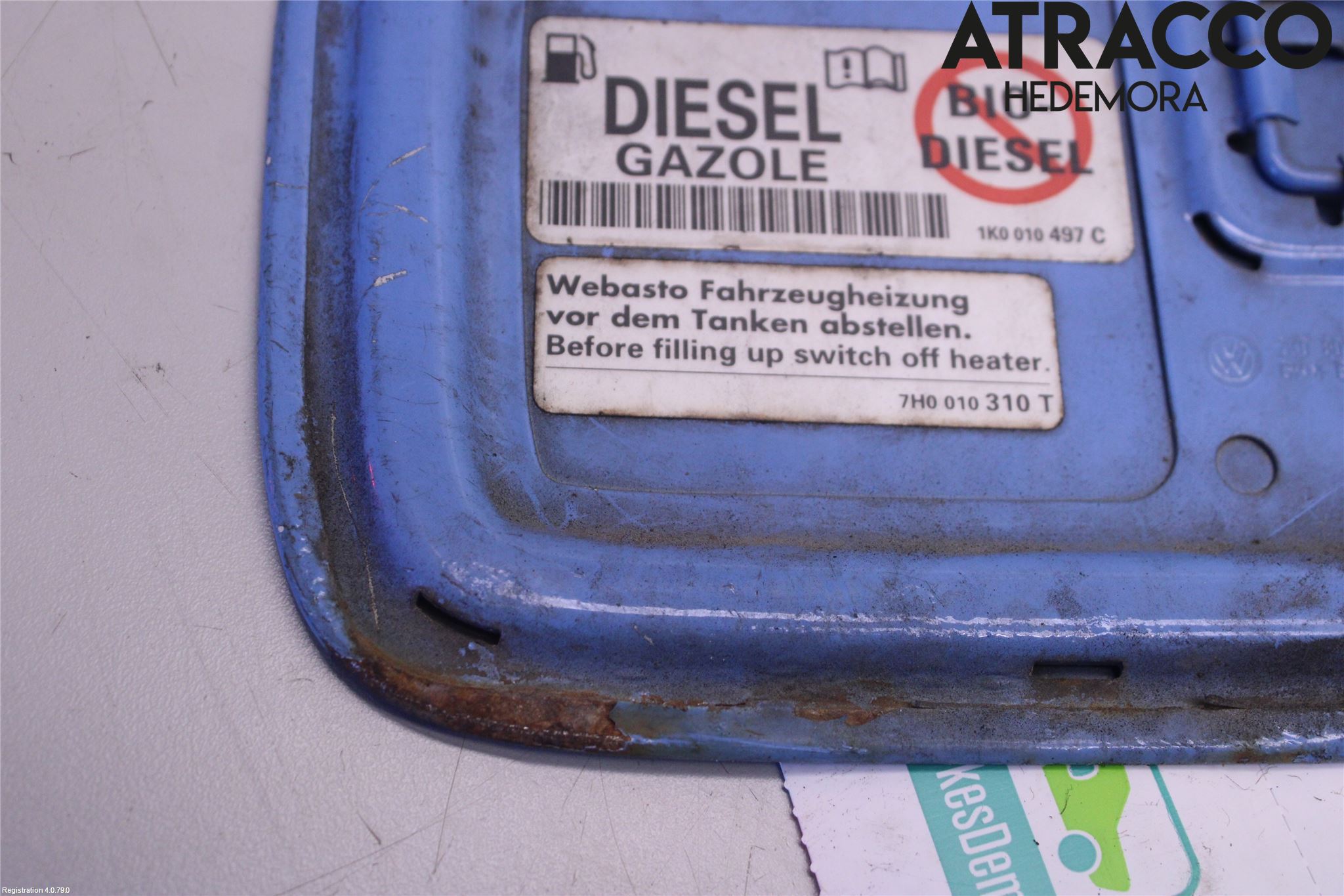 Volkswagen VW CADDY      04-10 Tanklucka