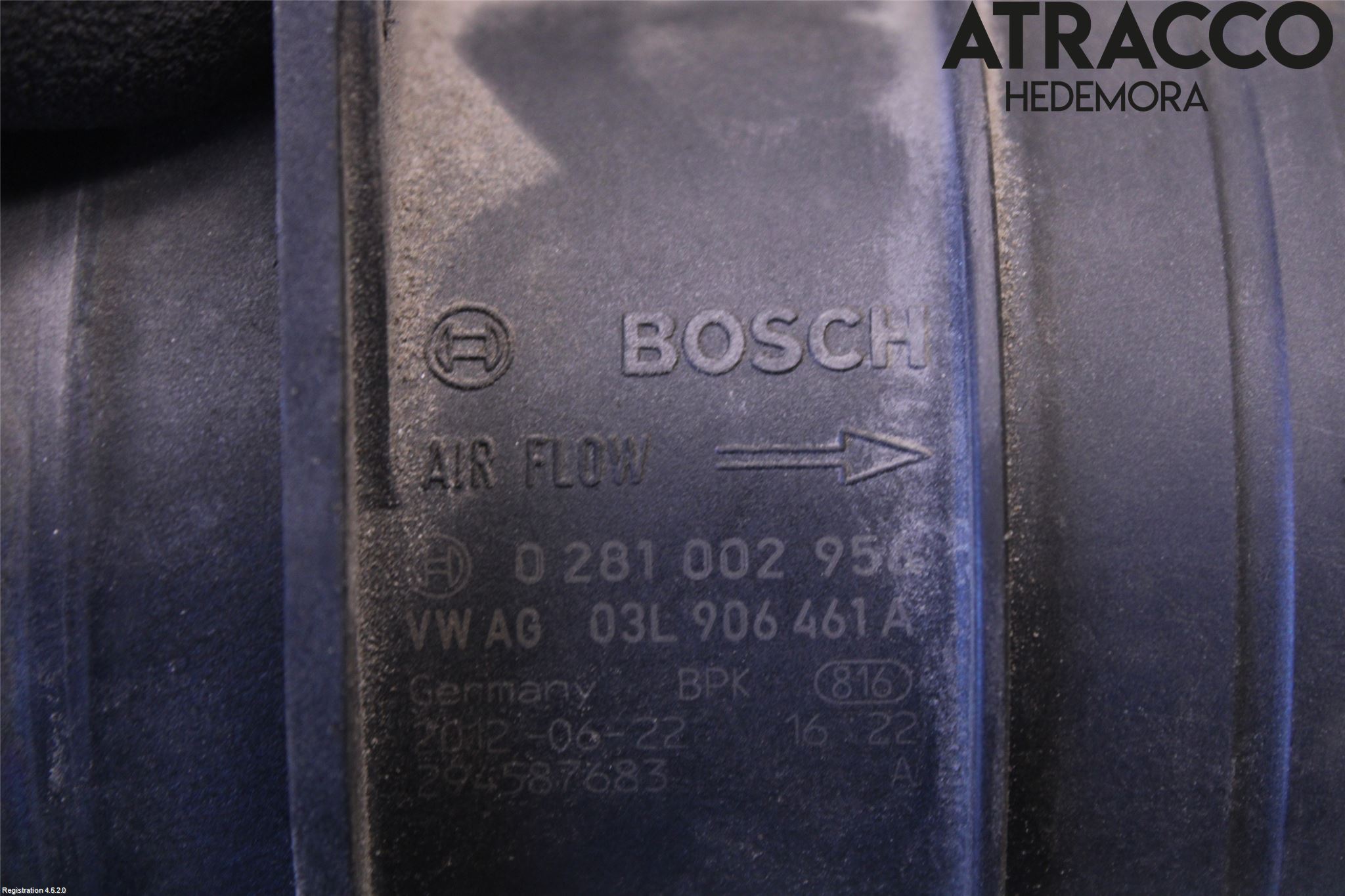 Audi A3/S3 05-13 Injluftmassamätare