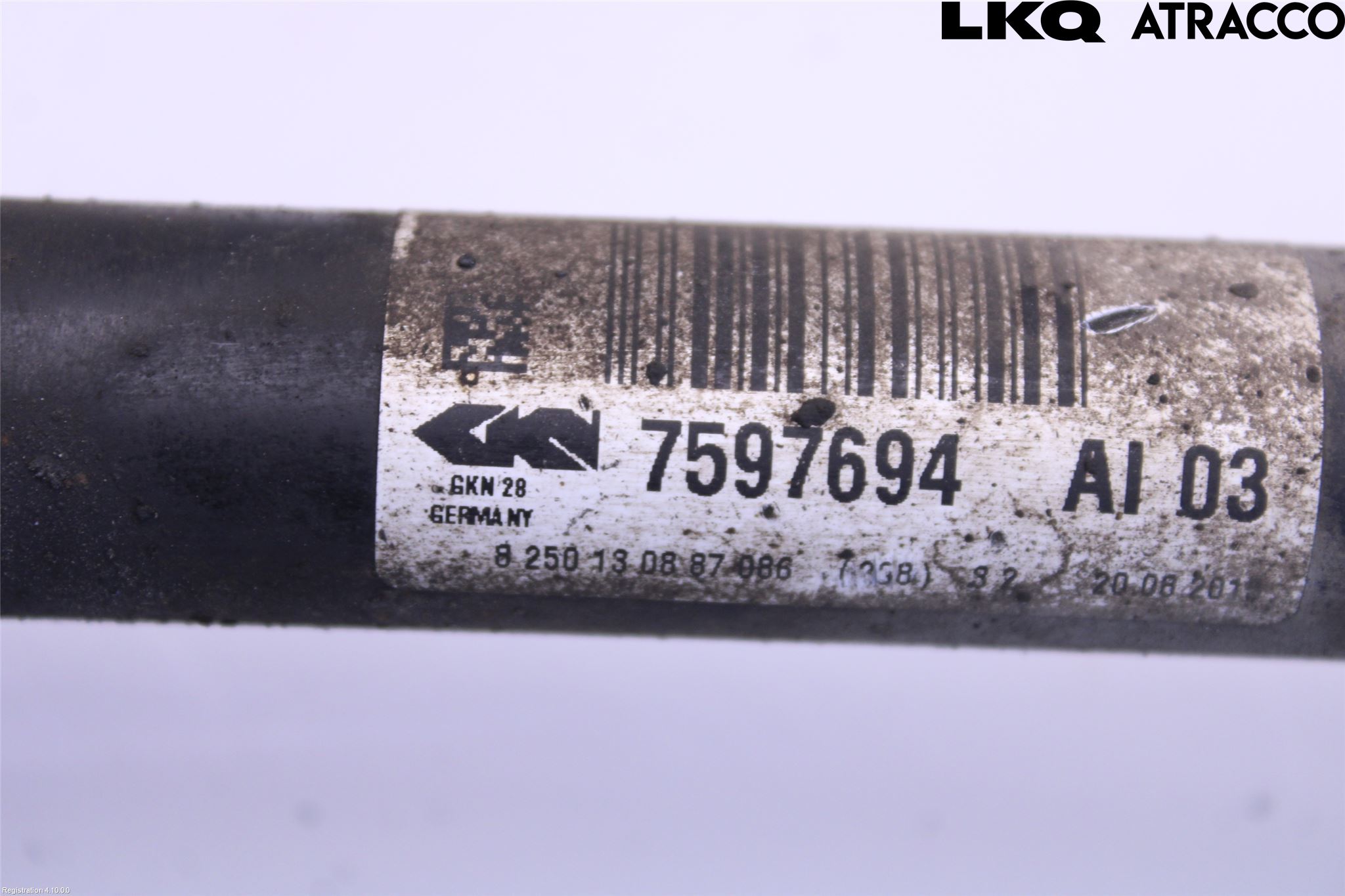 BMW 3 F30/F31/F80 12-19 Drivaxel Fram Höger