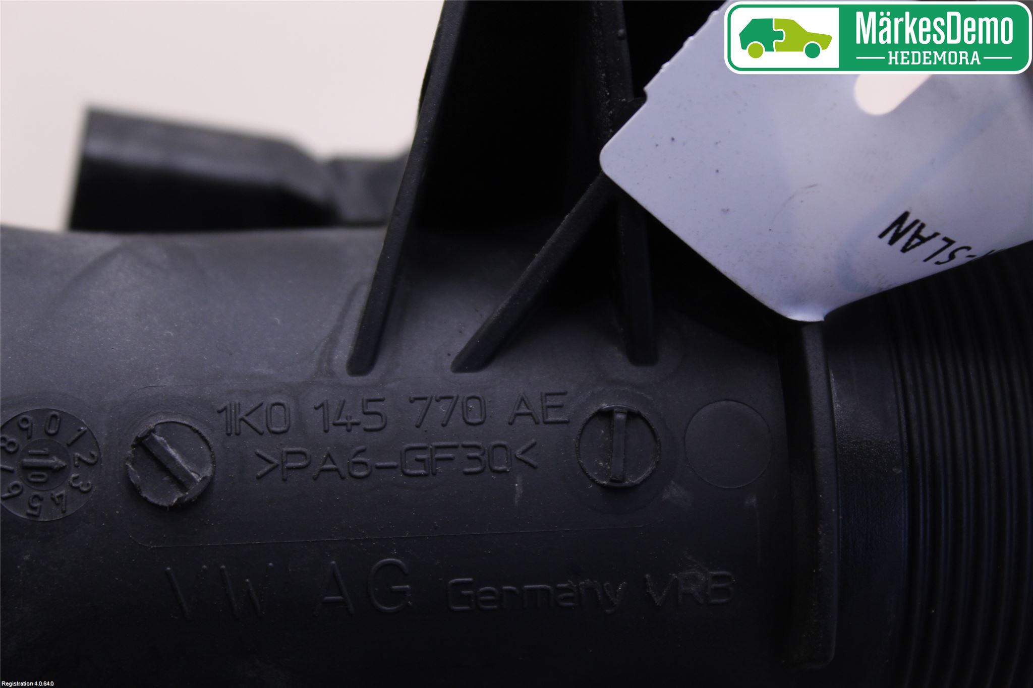 Skoda OCTAVIA (1Z) 05-13 Laddluft-Intercoolerrör