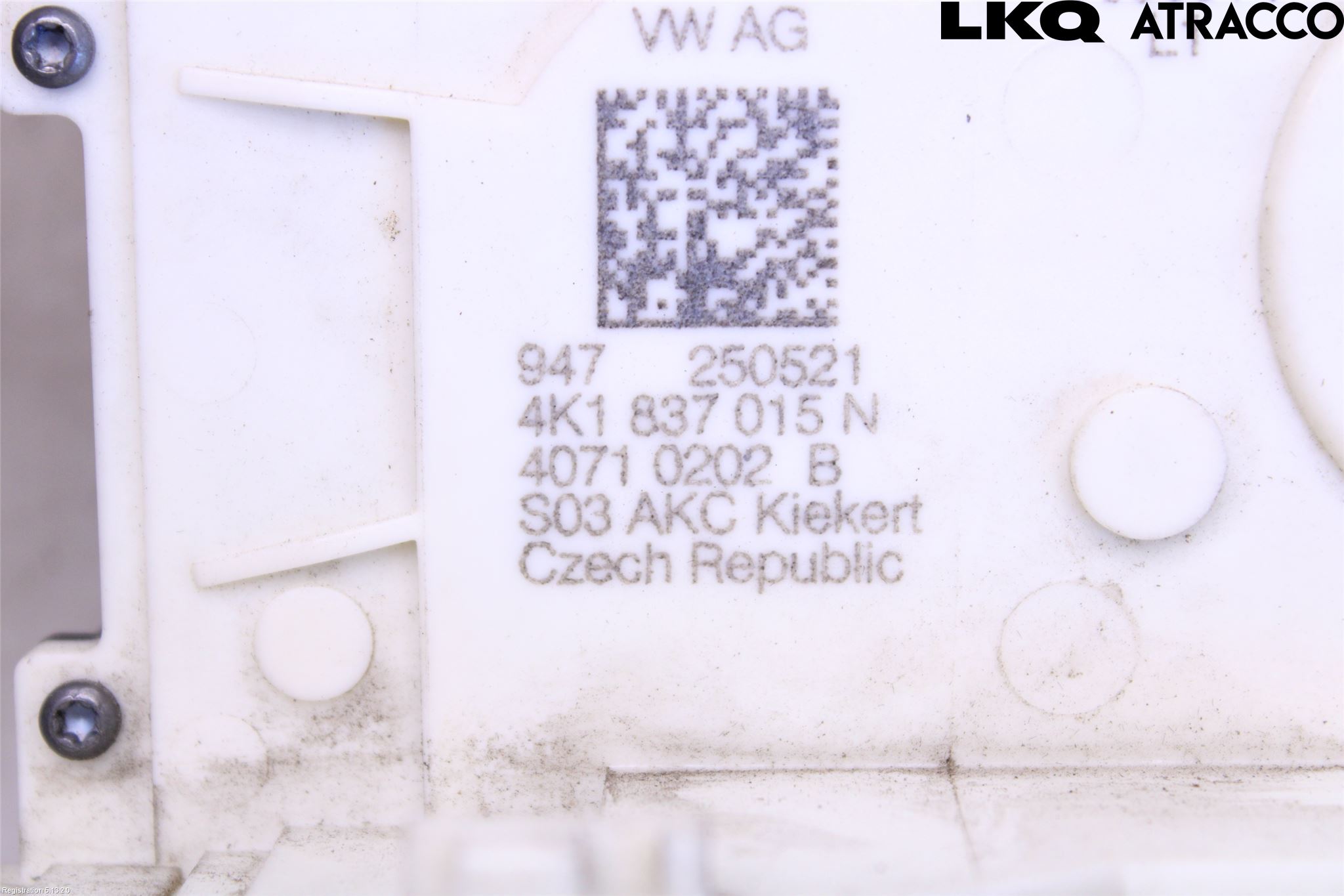 Volkswagen VW ID.4 21- Låskista-Dörrlås
