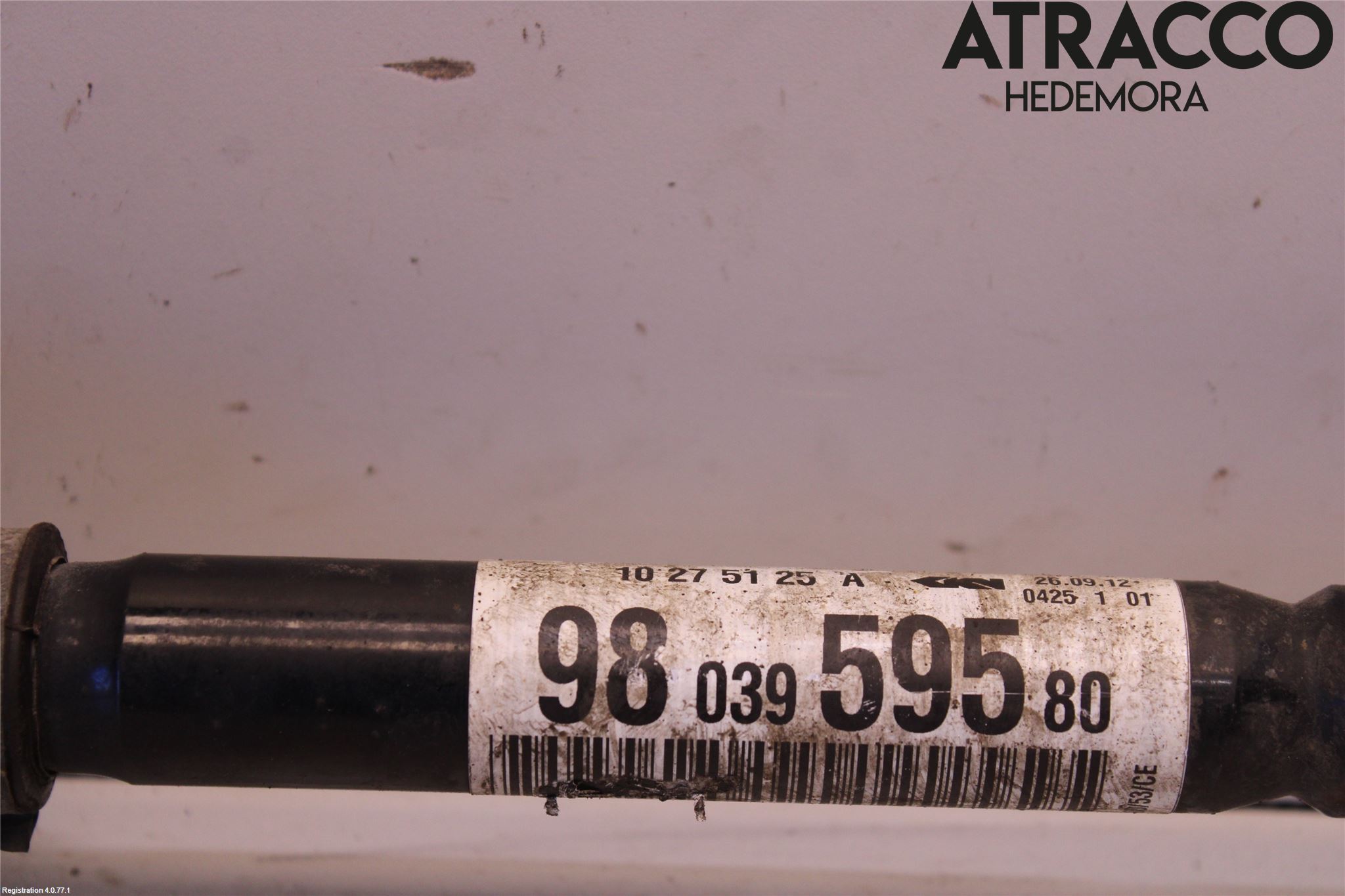 Peugeot 208 12-15 Drivaxel Fram Vänster