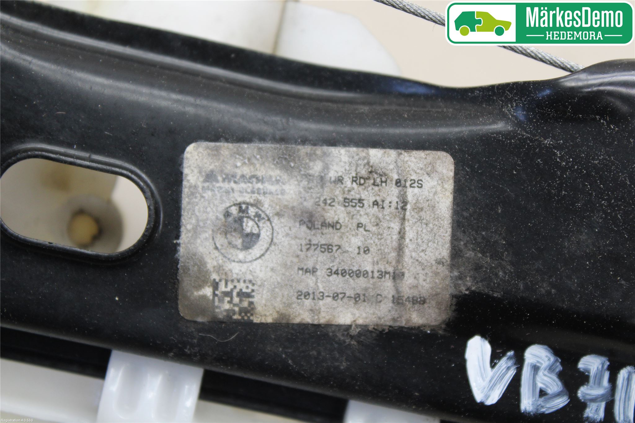 BMW 1 F20/F21 11-19 Fönsterhiss El Kompl