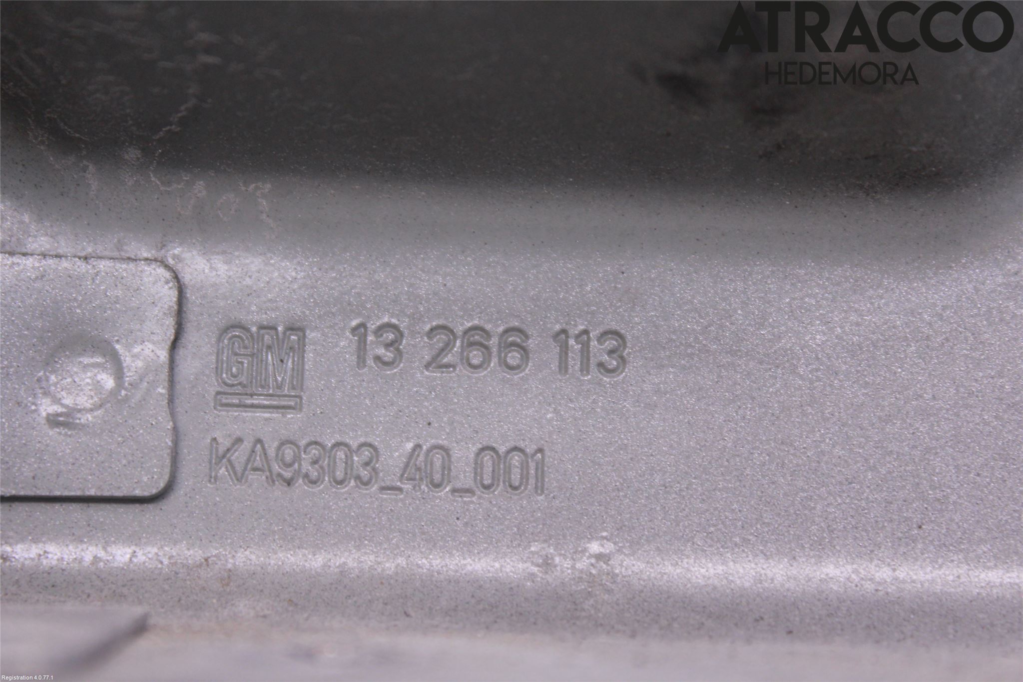 Opel MERIVA B 10-17 Front Huvlåsplåt-Balk