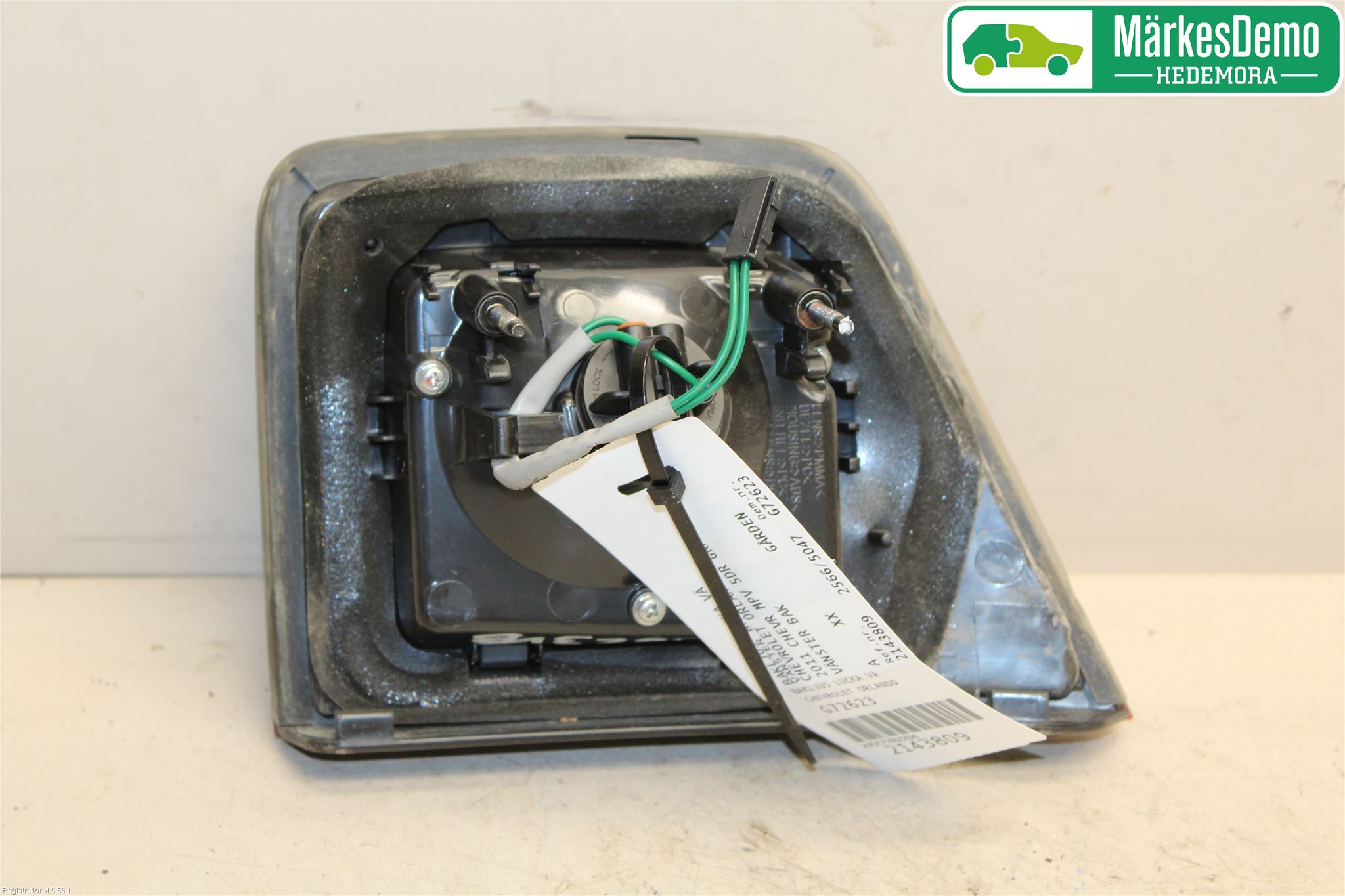 GM CHEVROLET ORLANDO Bakljus Lucka Vä