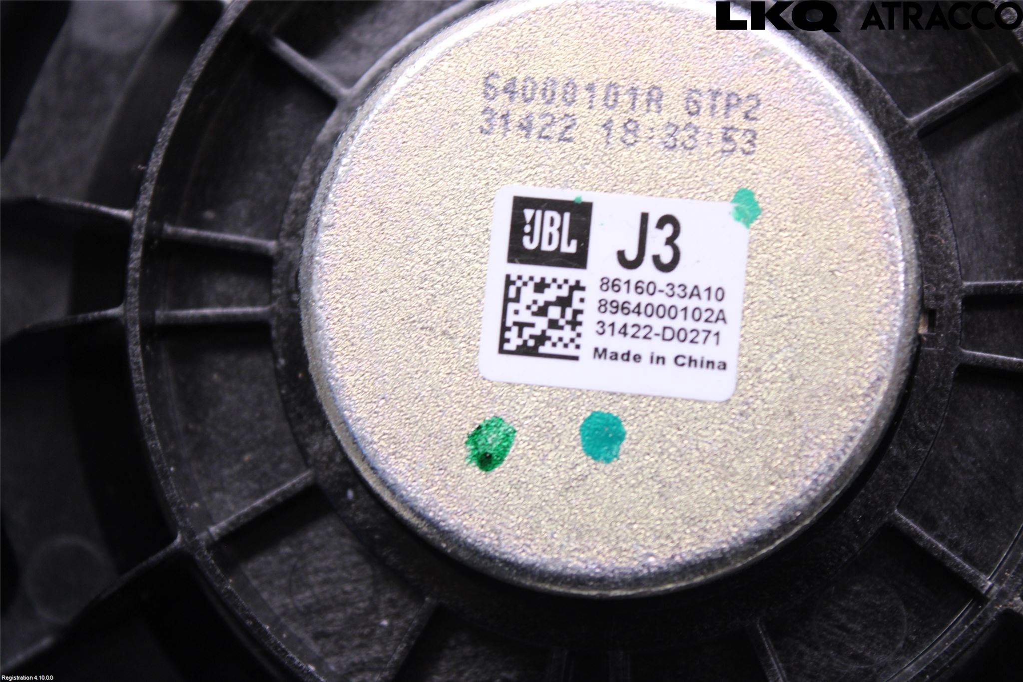 Toyota bZ4X EA10 22- Högtalare
