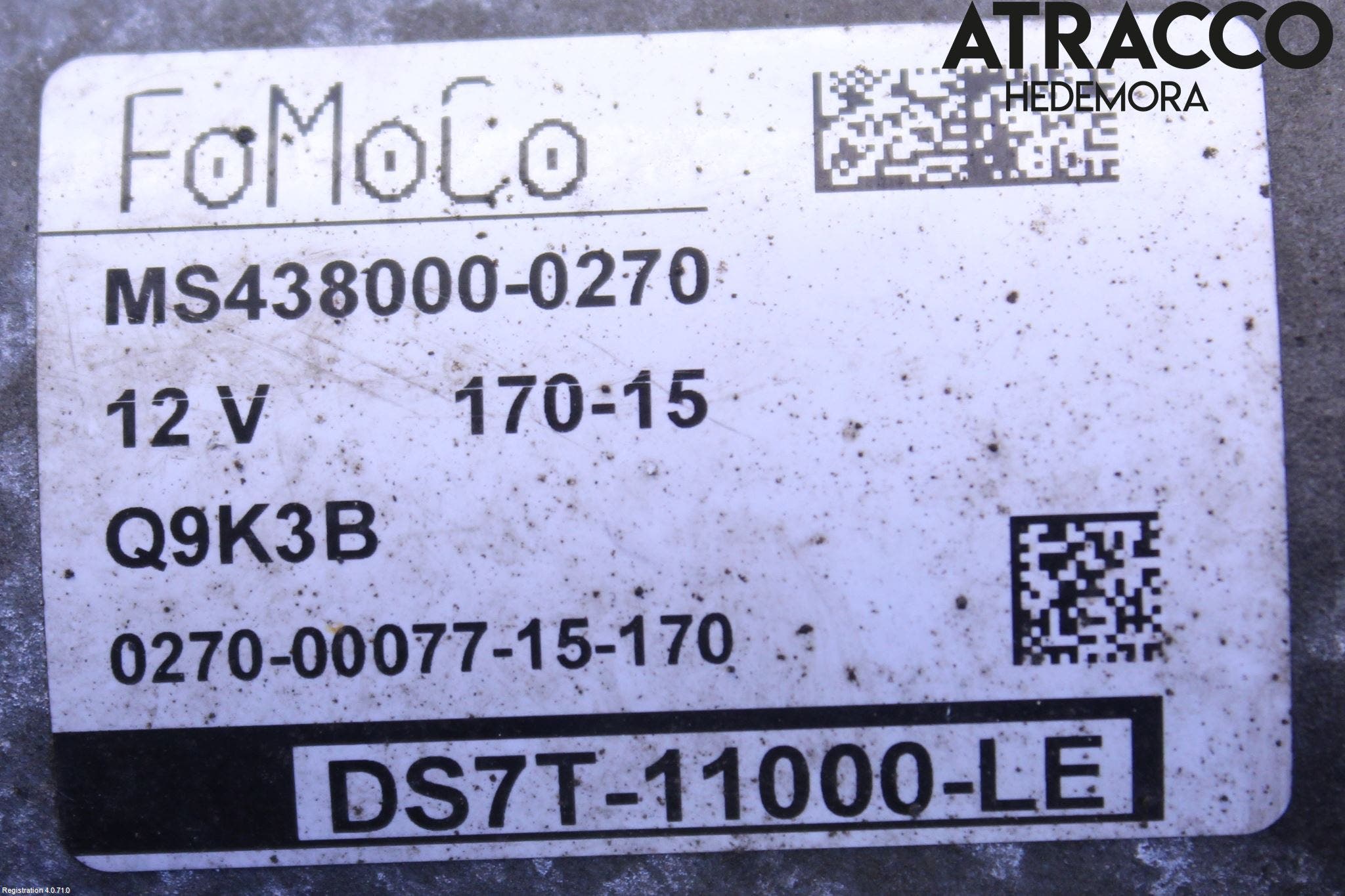 Ford MONDEO 15-22 Startmotor Diesel