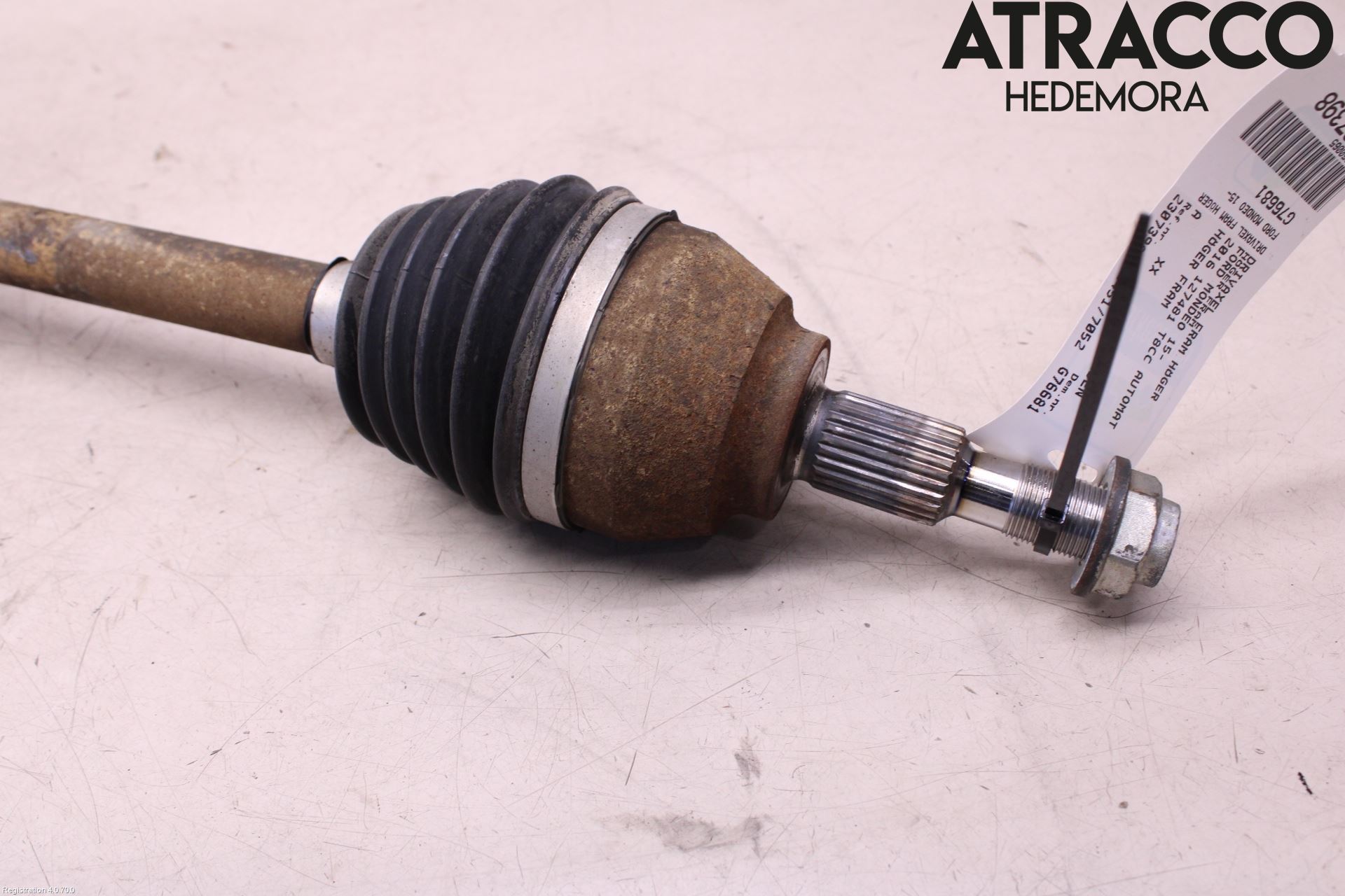 Ford MONDEO 15-22 Drivaxel Fram Höger