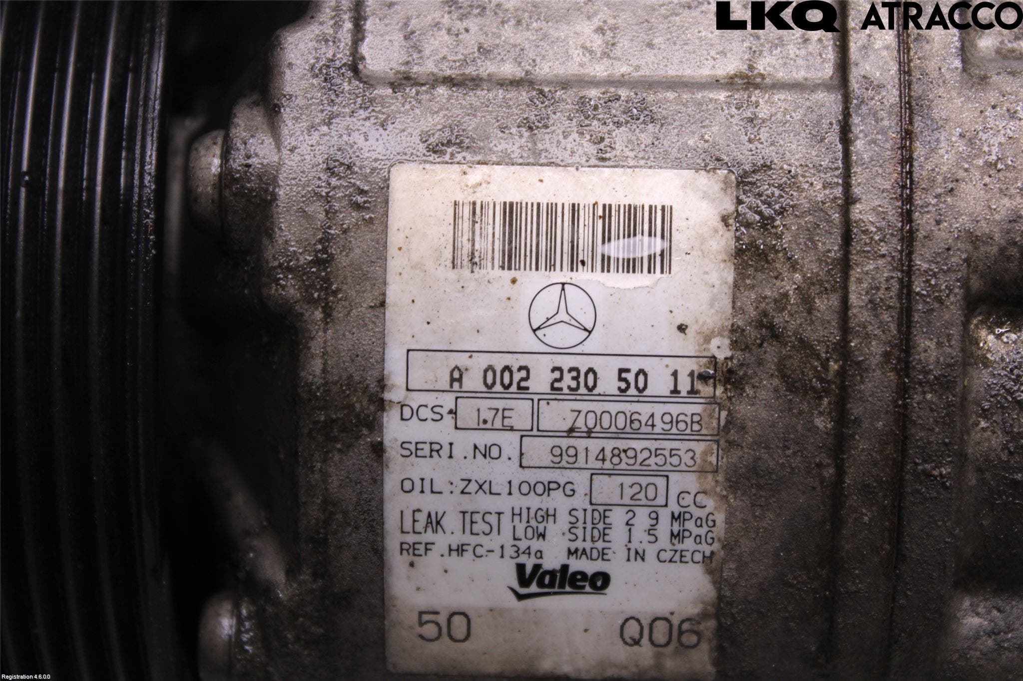 Mercedes-Benz MB C-KLASS (W204) 07-15 Ac Kompressor