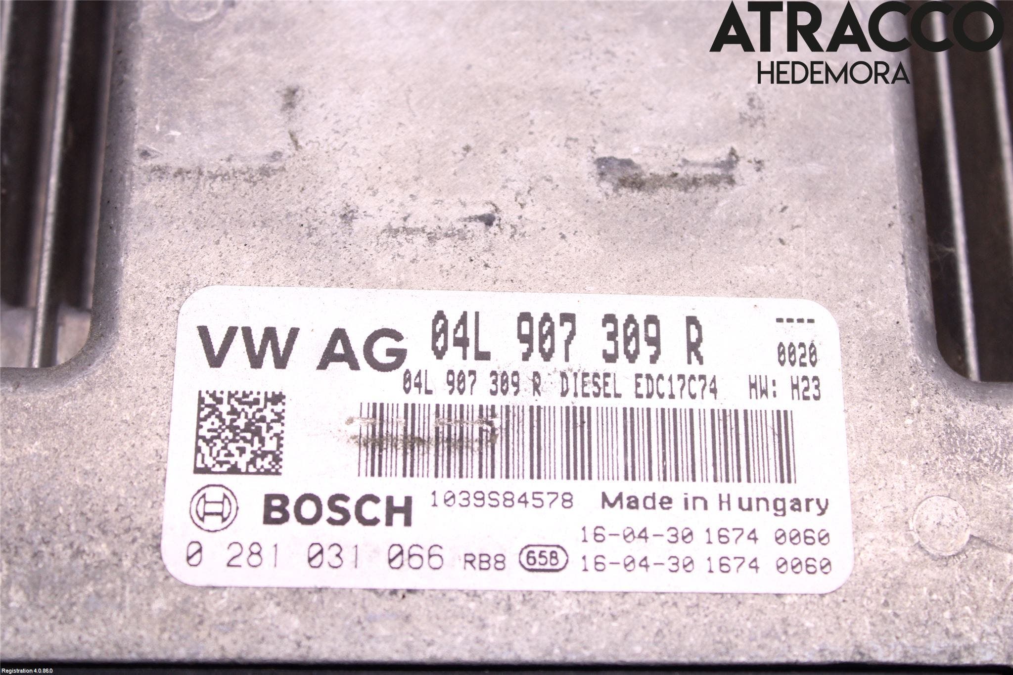 Volkswagen VW GOLF / E-GOLF VII 13-20 Styrenhet Inspump Diesel