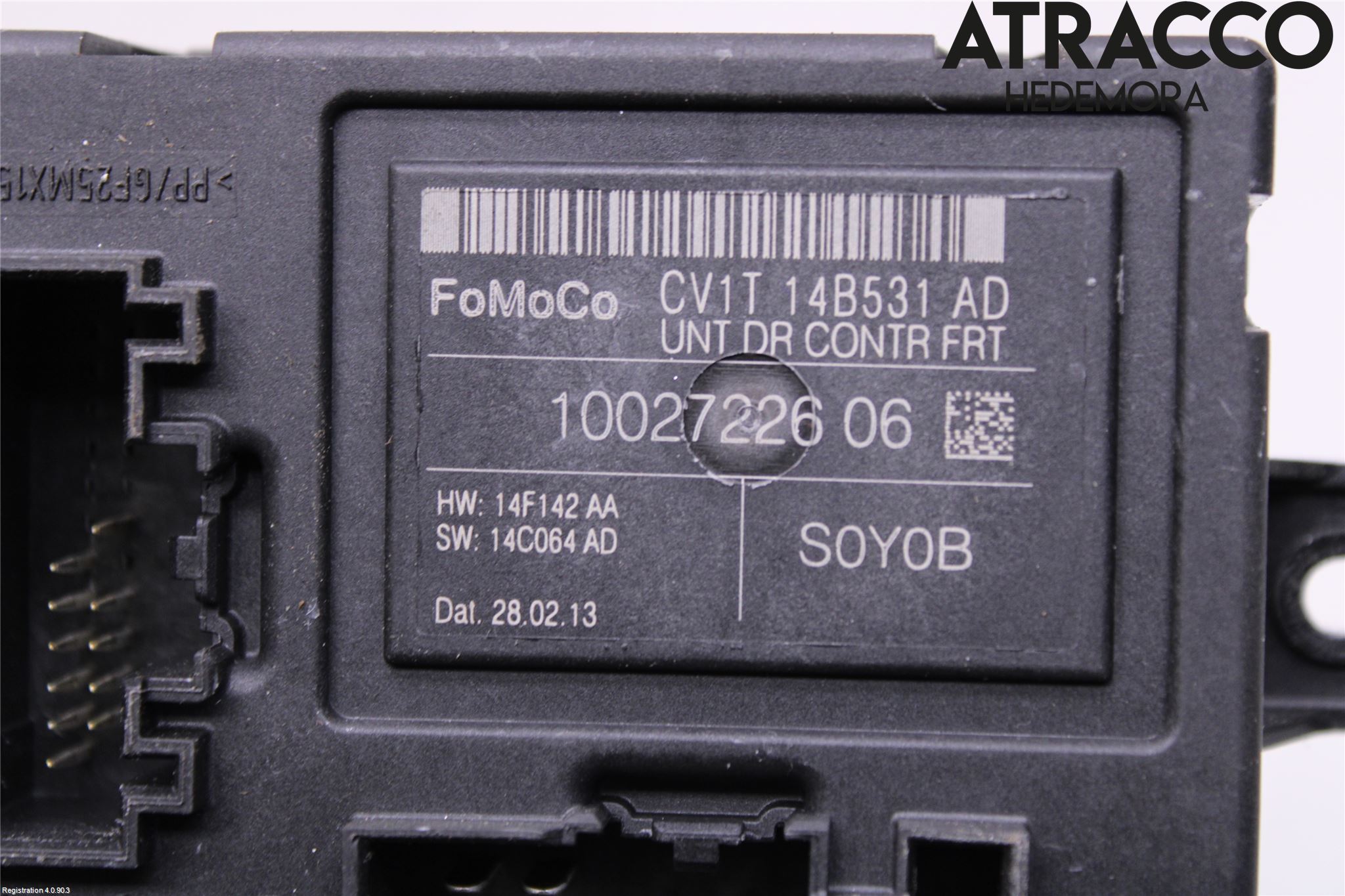 Ford FIESTA 13-17 Styrenhet Dörr