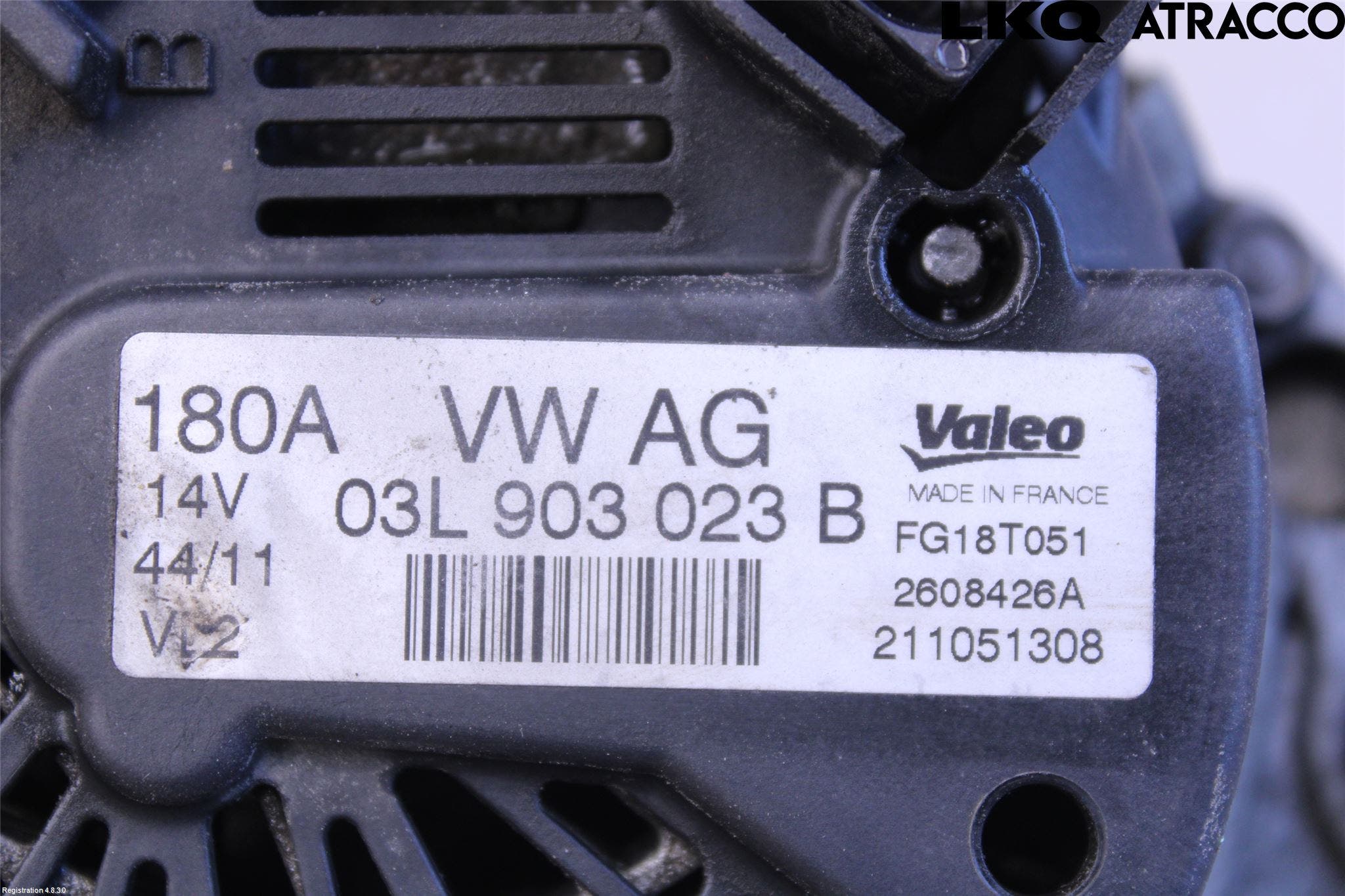 Volkswagen VW PASSAT 11-14 Generator