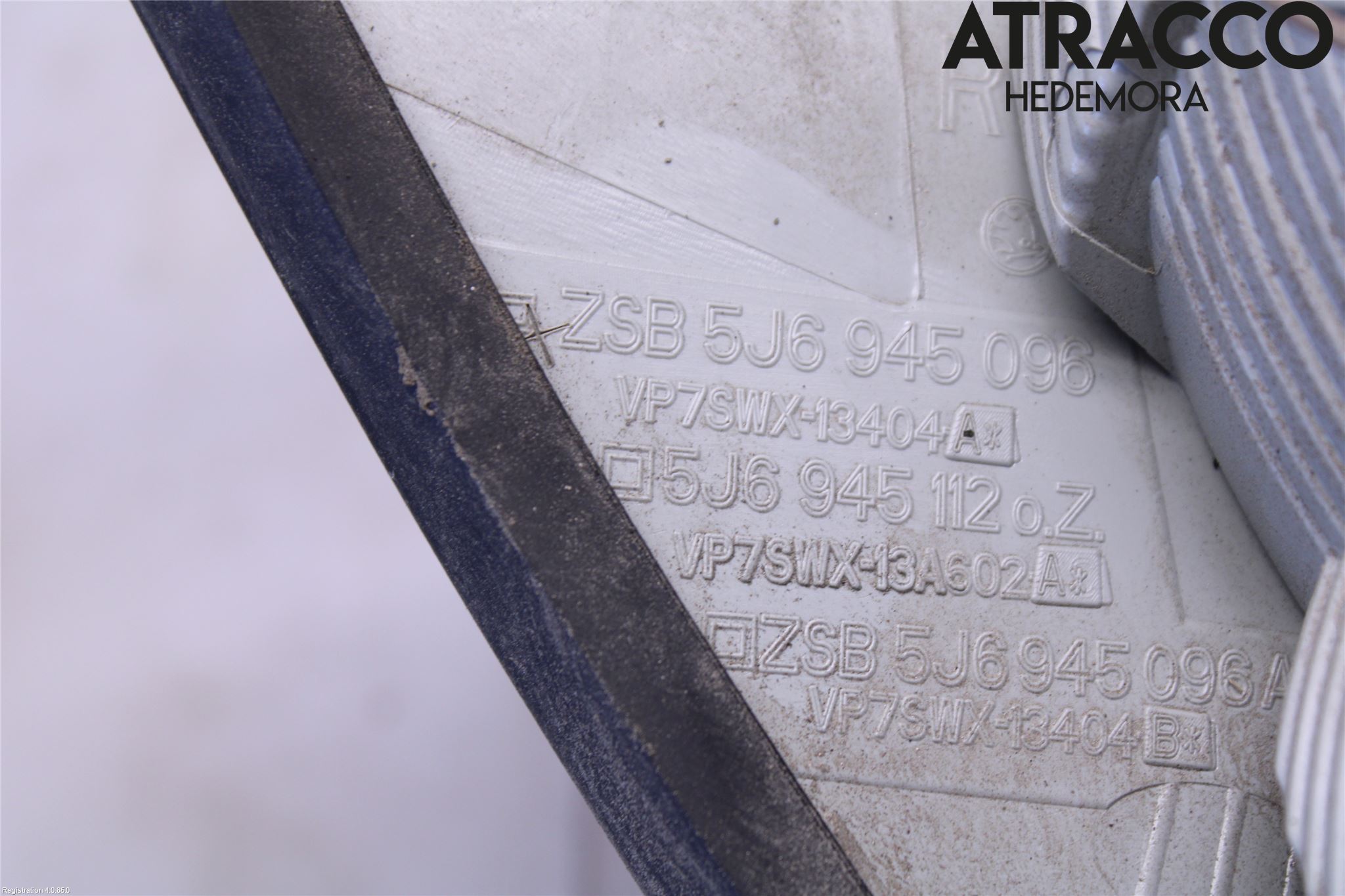 Skoda FABIA 07-14 Bakljus Höger