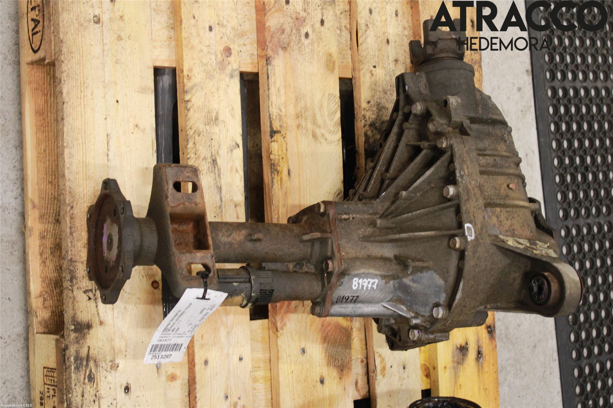 Chevrolet SILVERADO PICKUP Framvagn Diffrential