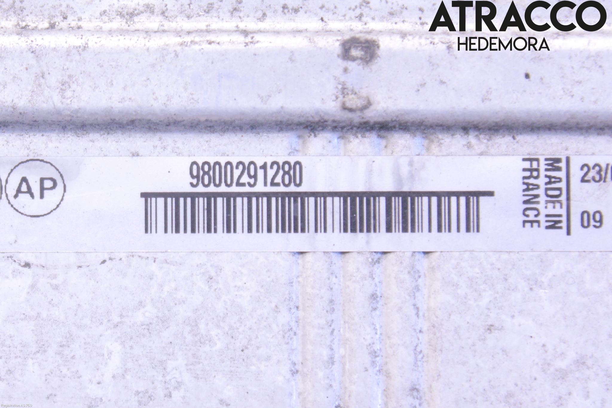 Citroen BERLINGO 08-18 Laddluft-Intercooler Kyl