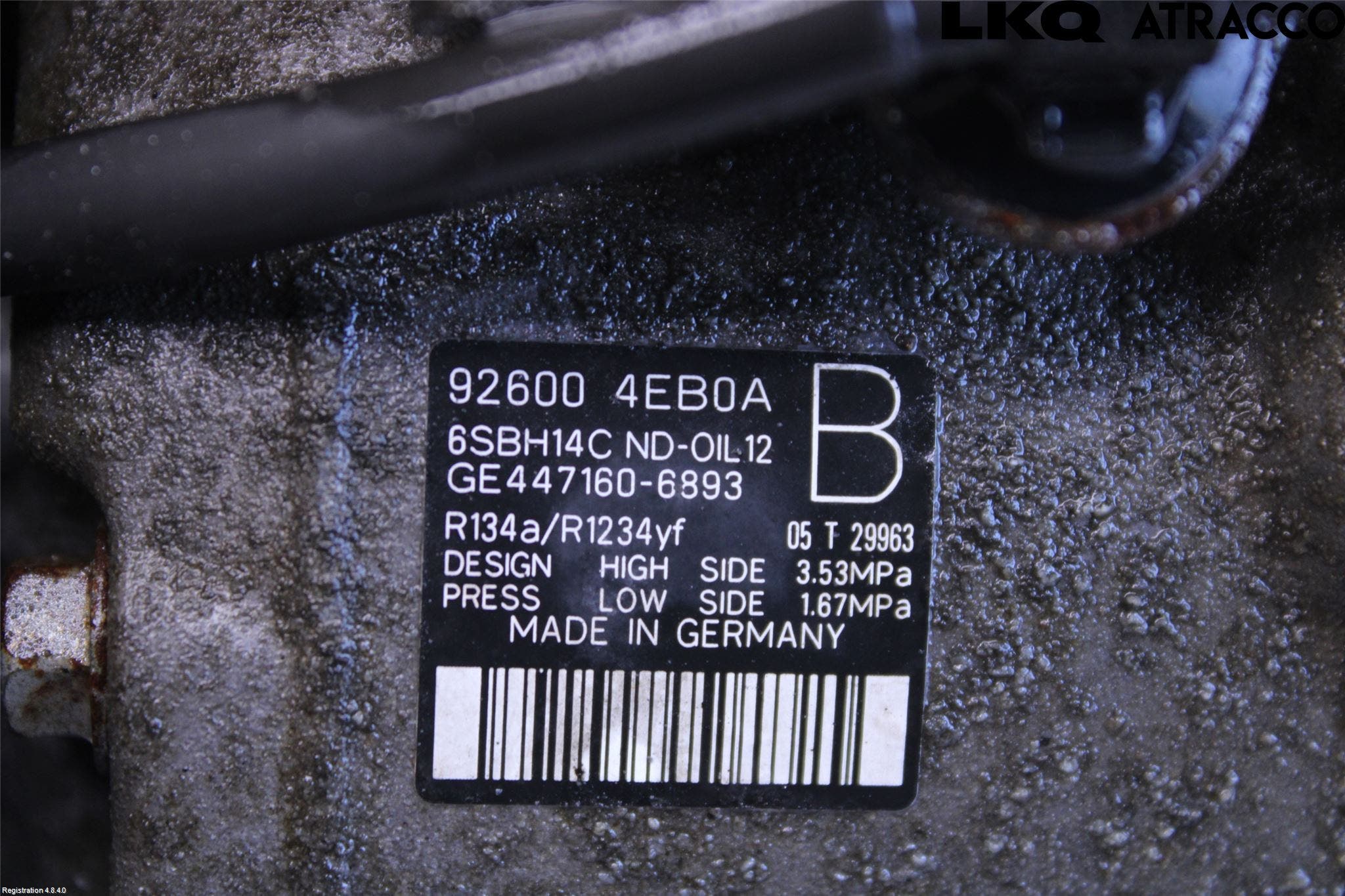 Nissan QASHQAI 14-17 Ac Kompressor