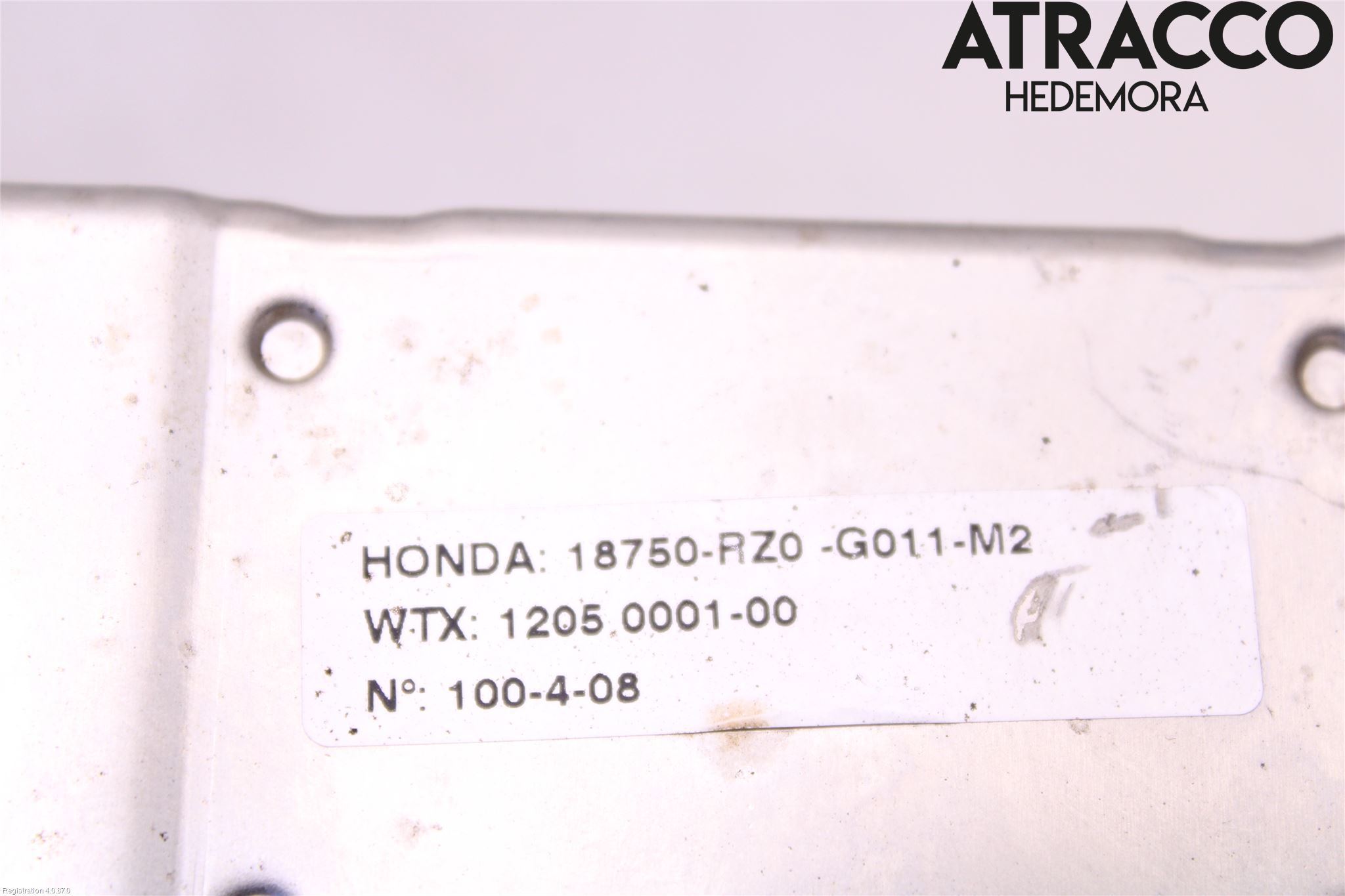 Honda CIVIC 12-16 Avgaskylare