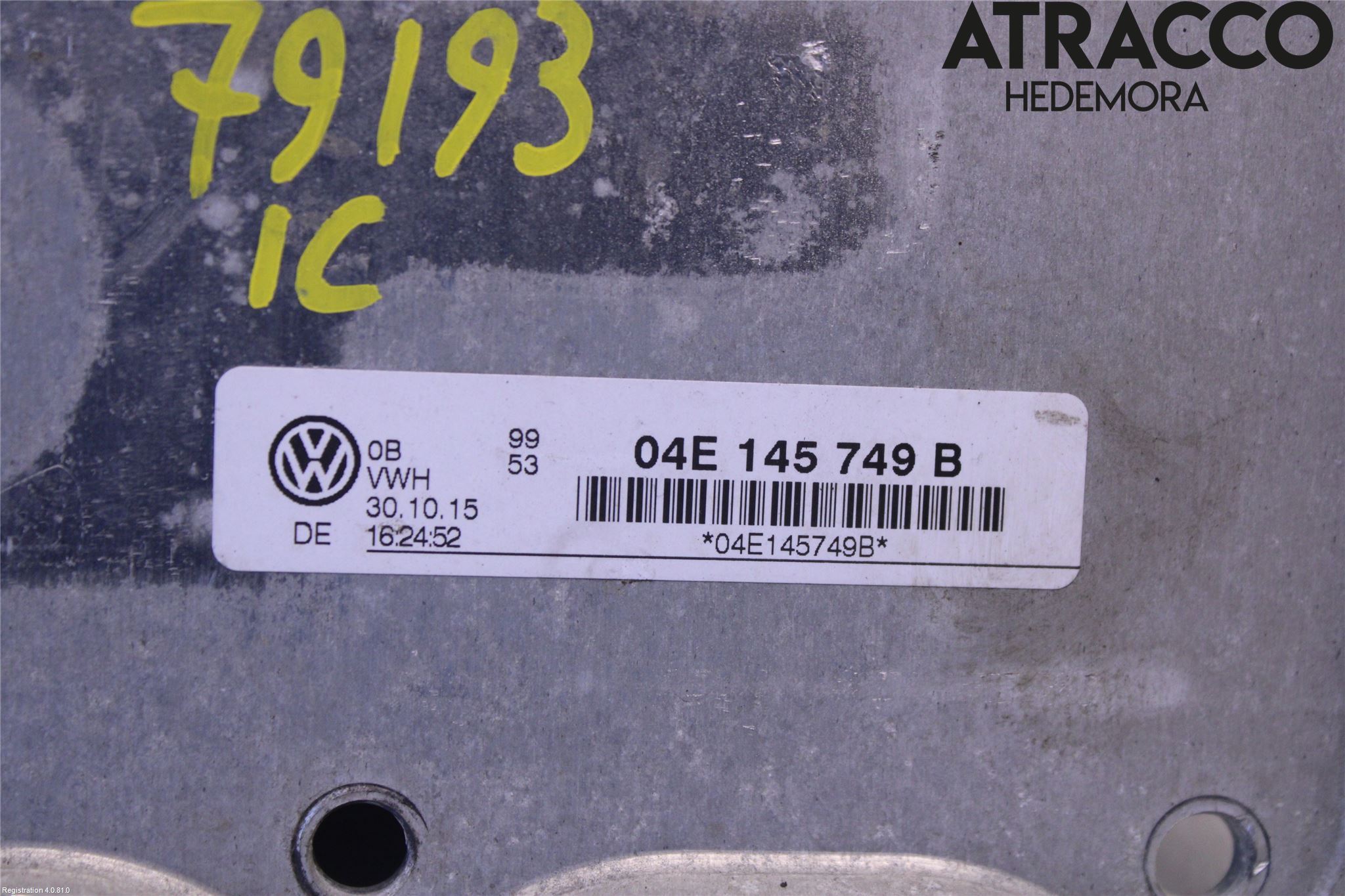 Skoda FABIA 15-21 Laddluft-Intercooler Kyl