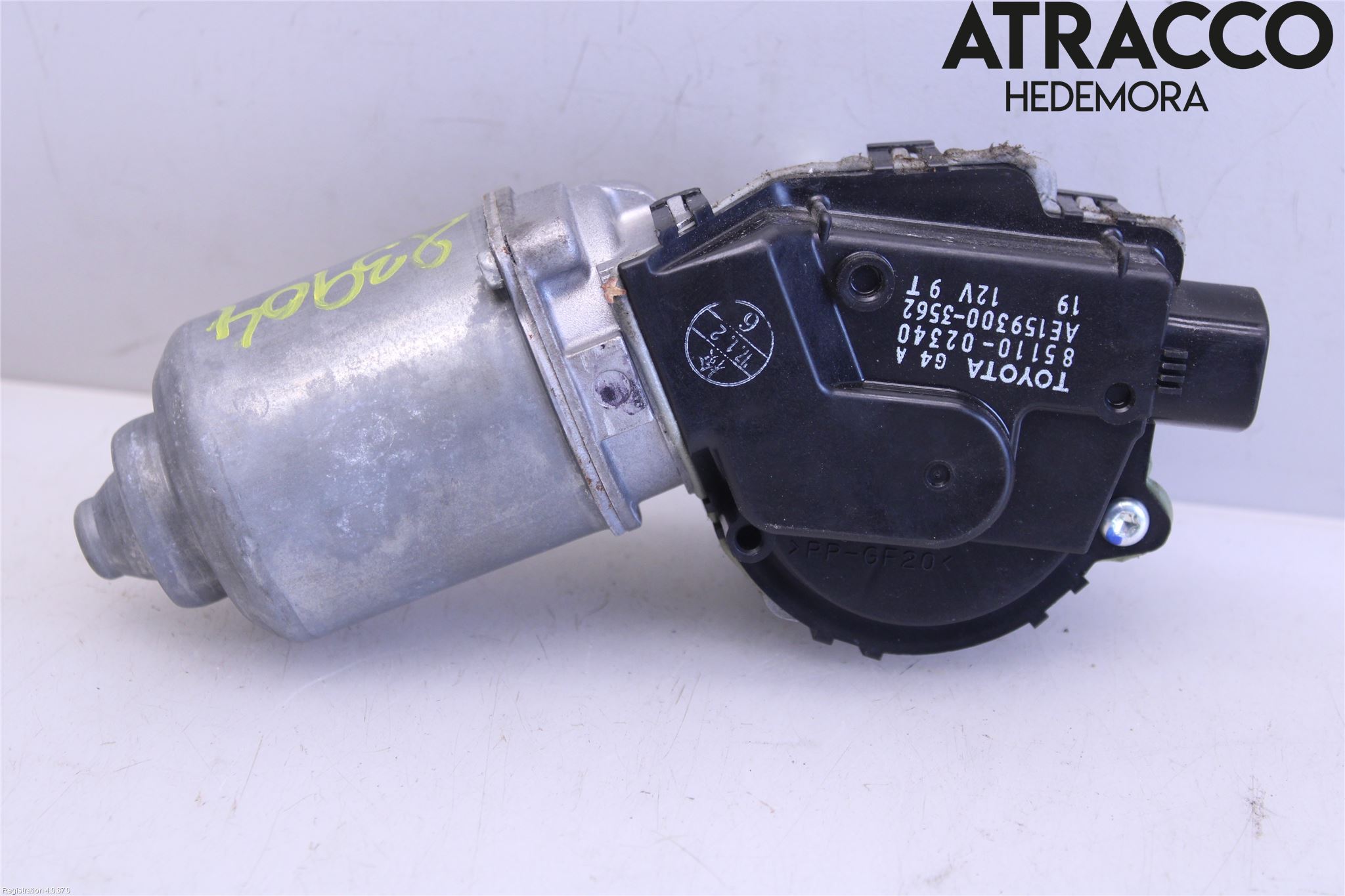 Toyota AURIS 13-19 Torkarmotor Vindruta