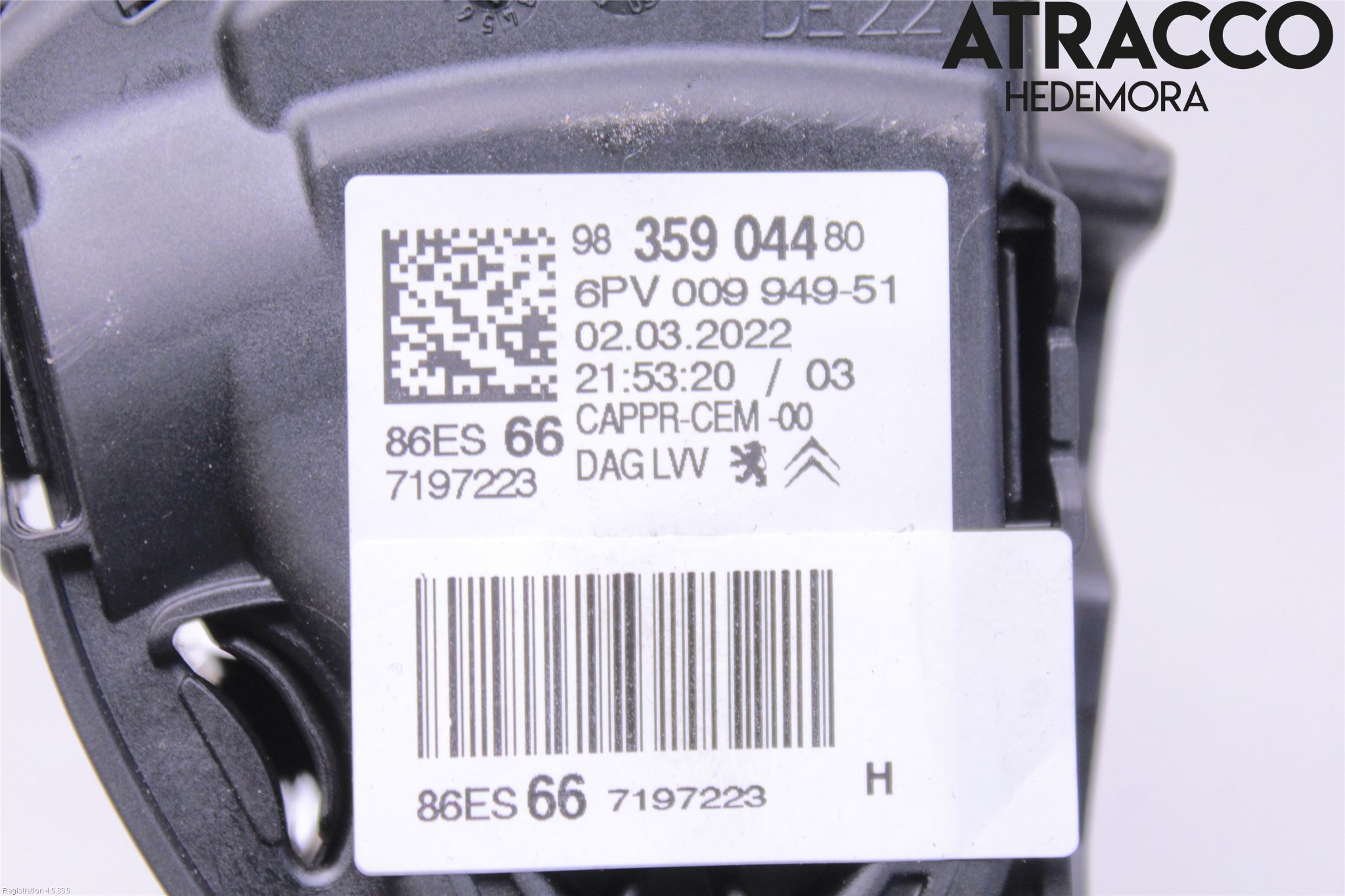 Citroen COTROEN C3 17-24 Gaspedal