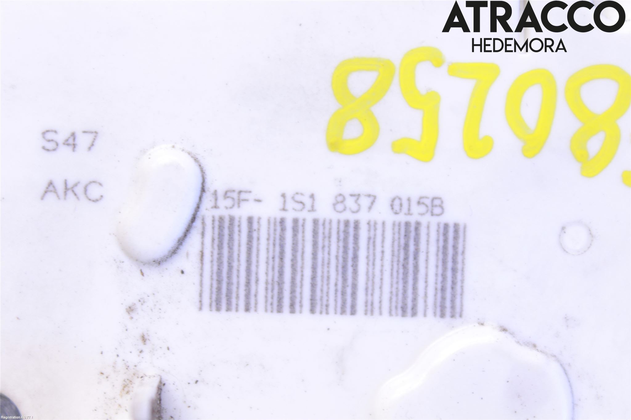 Skoda CITIGO / CITIGO E IV Låskista-Dörrlås