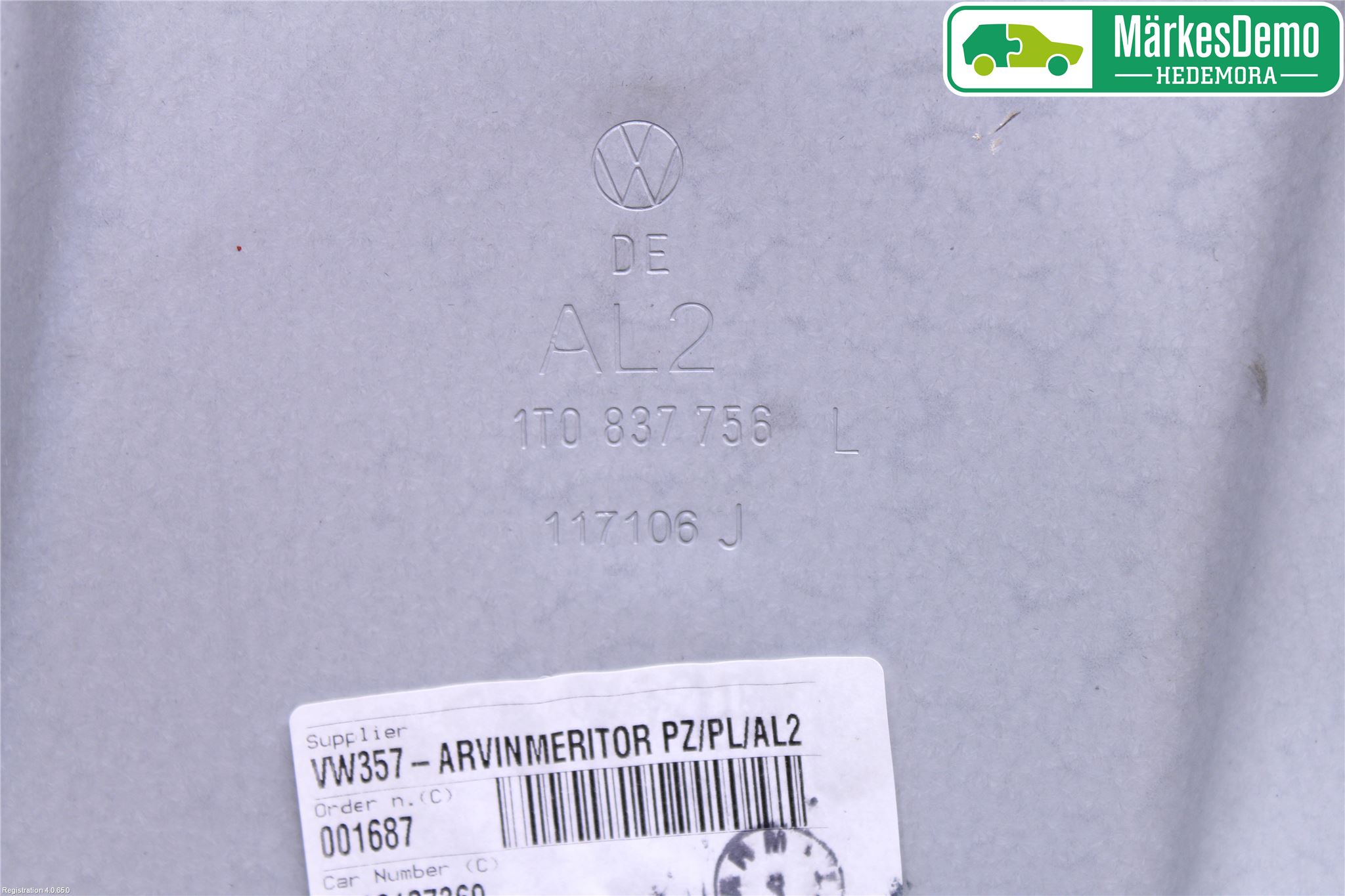 Volkswagen VW CADDY      04-10 Fönsterhiss El Kompl
