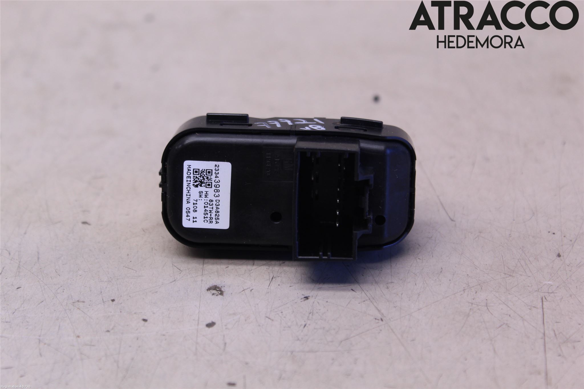 Opel INSIGNIA 17- Strömställare Elhiss