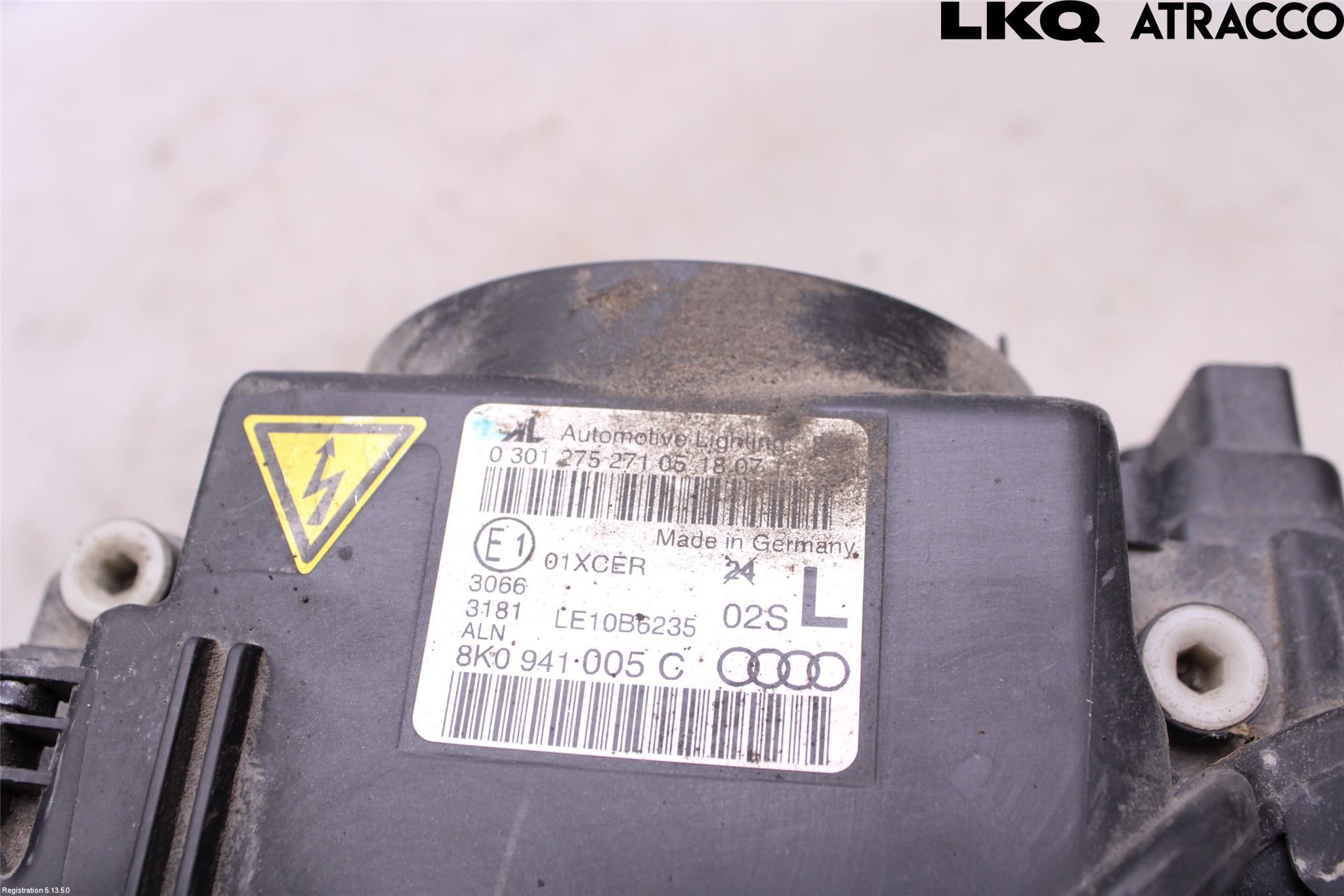 Audi A4 12-15 Strålkastare Vänster